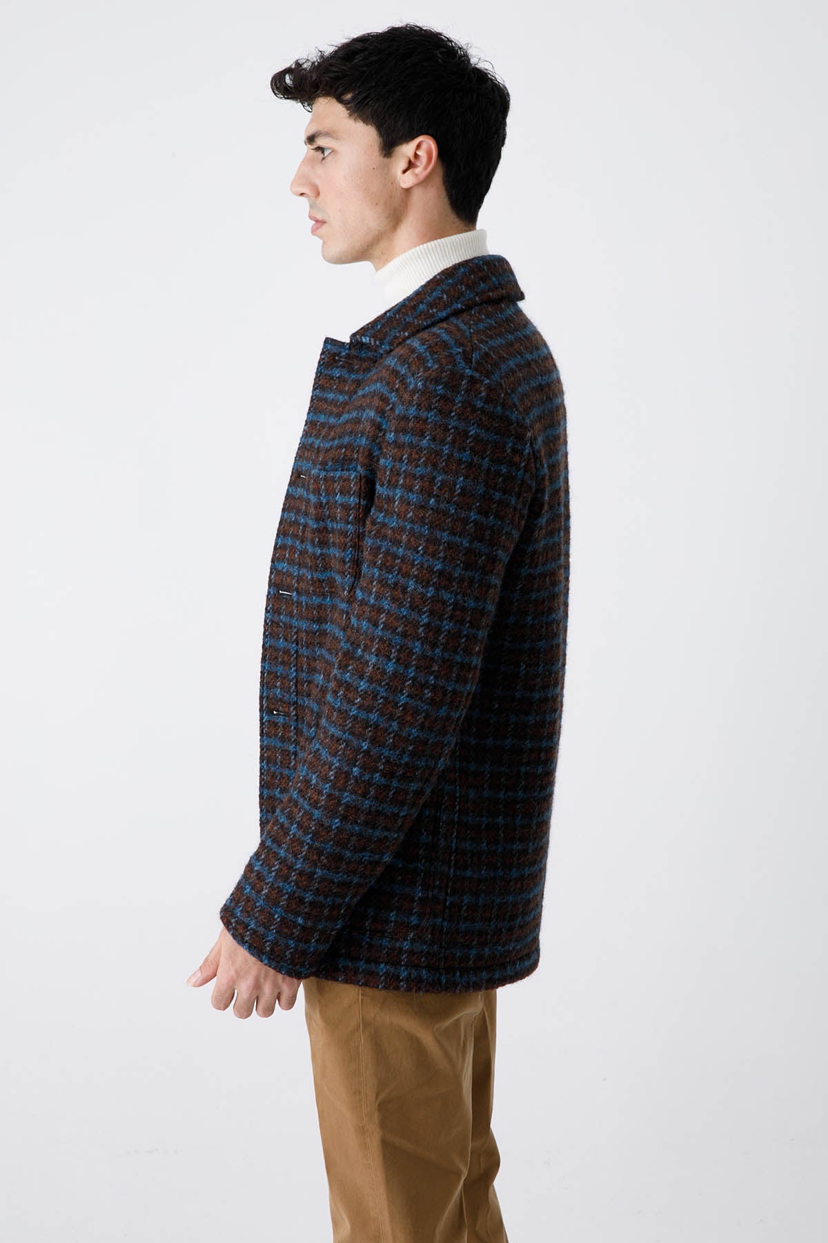 The Gigi Carmel Kareli Yün Ceket-Libas Trendy Fashion Store