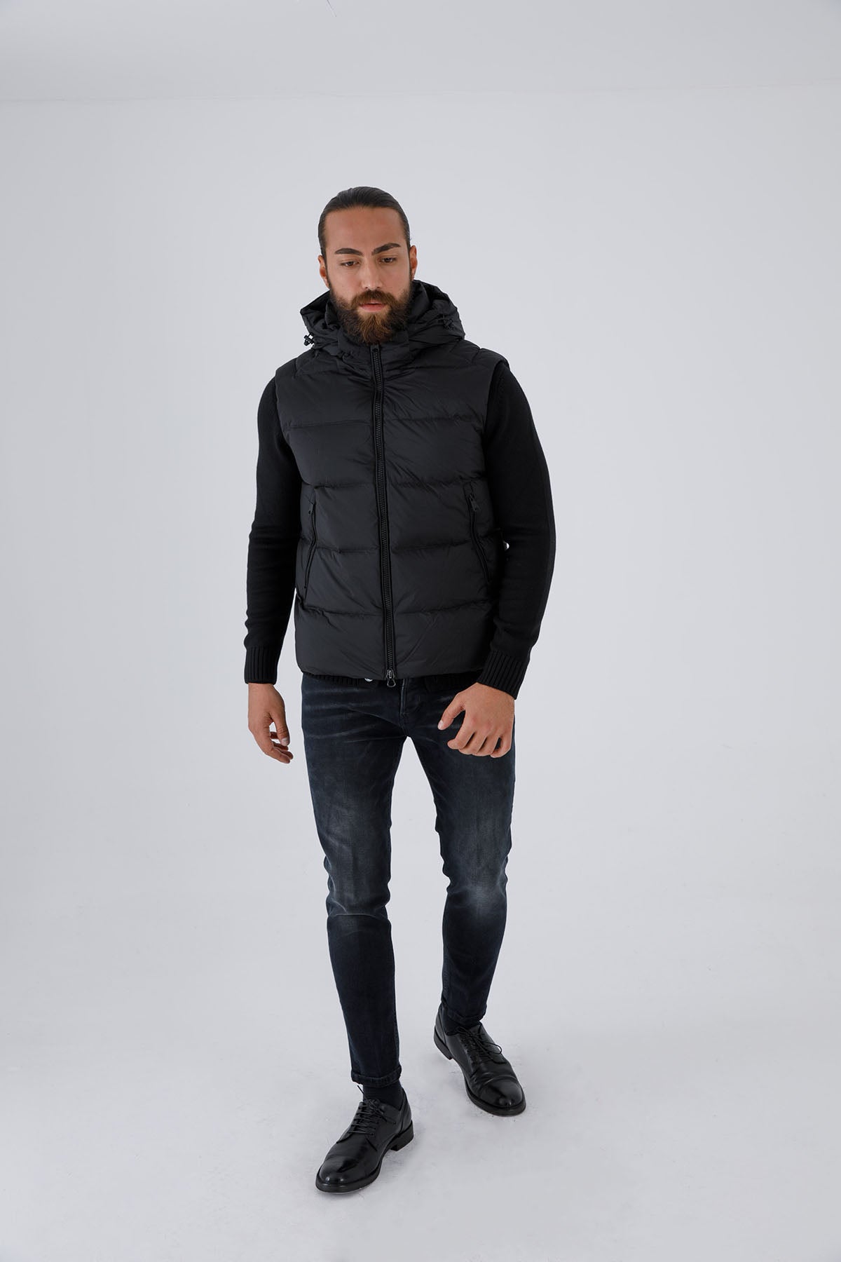 Hetrego Arthur Kapüşonlu Puffer Yelek-Libas Trendy Fashion Store