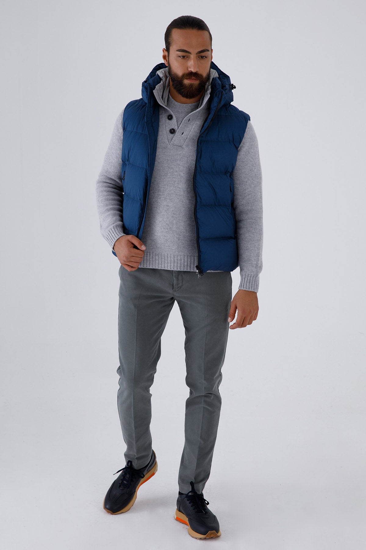 Hetrego Arthur Kapüşonlu Puffer Yelek-Libas Trendy Fashion Store