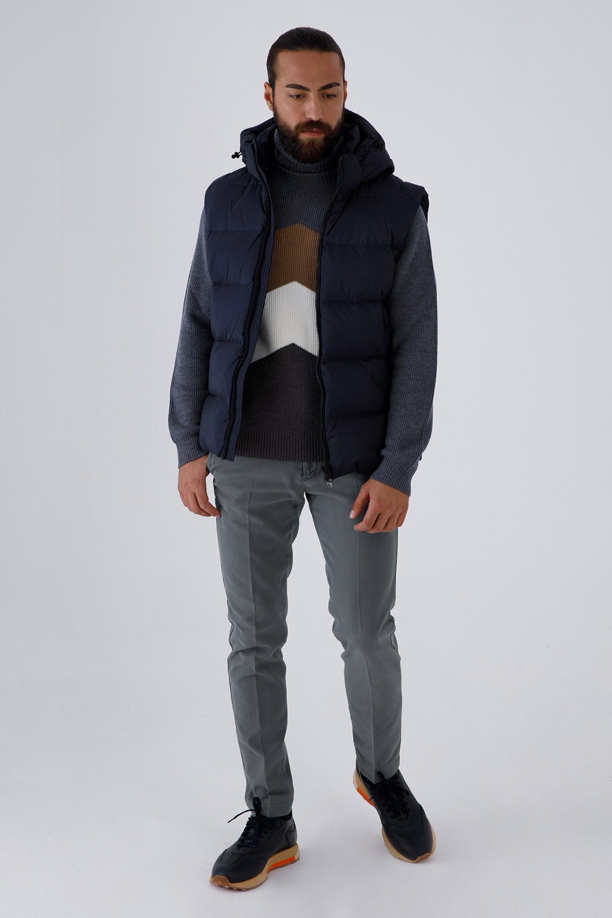 Hetrego Arthur Kapüşonlu Puffer Yelek-Libas Trendy Fashion Store