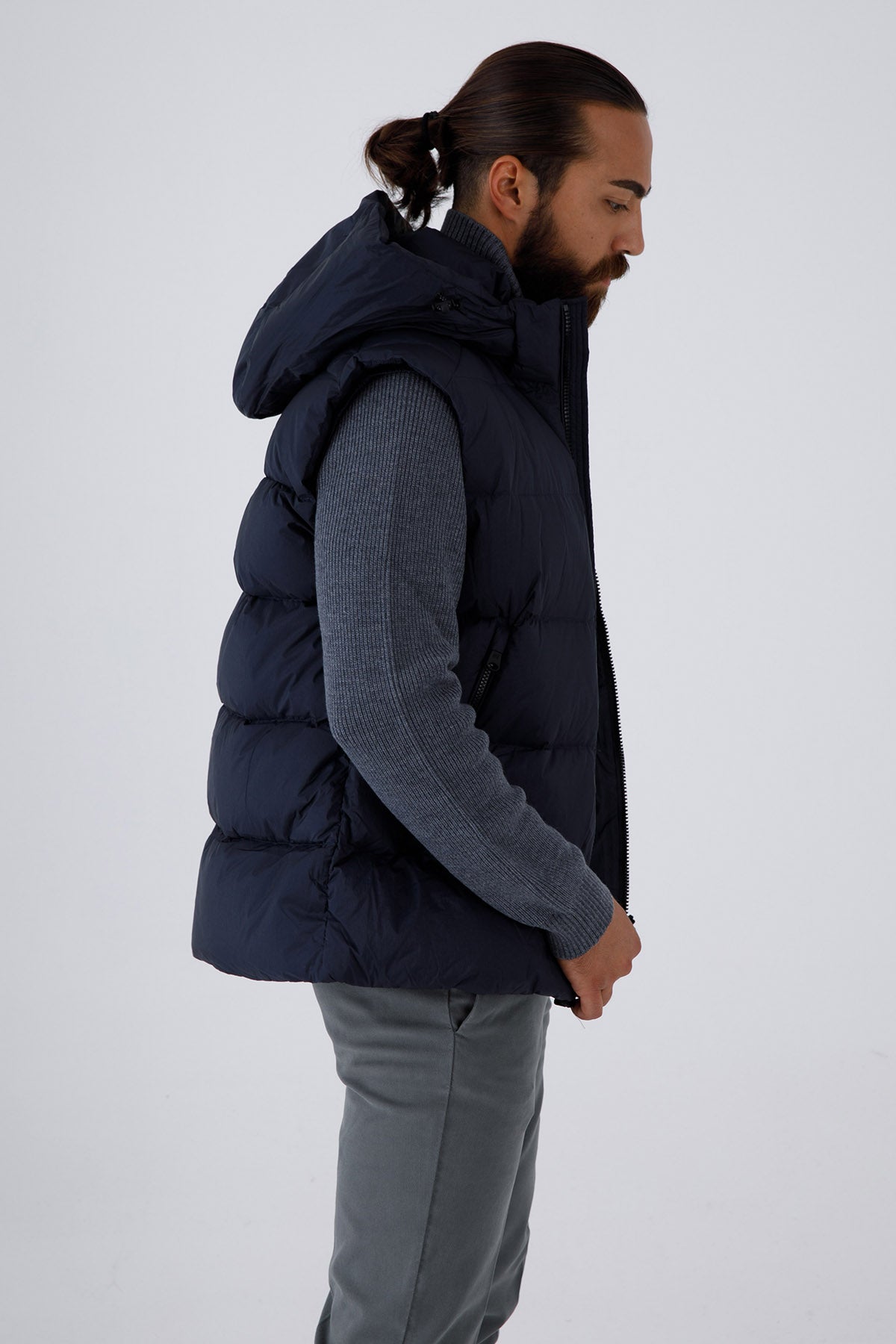 Hetrego Arthur Kapüşonlu Puffer Yelek-Libas Trendy Fashion Store