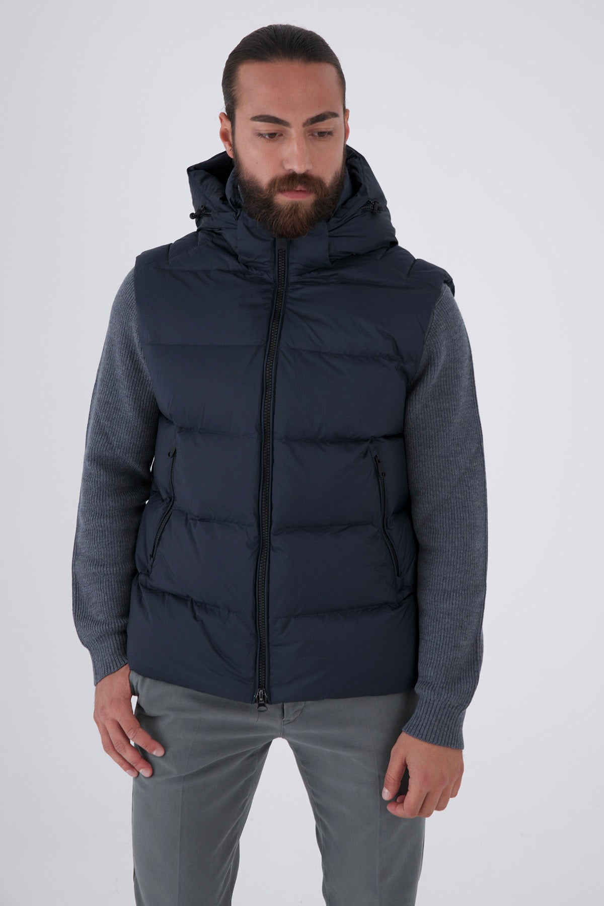 Hetrego Arthur Kapüşonlu Puffer Yelek-Libas Trendy Fashion Store