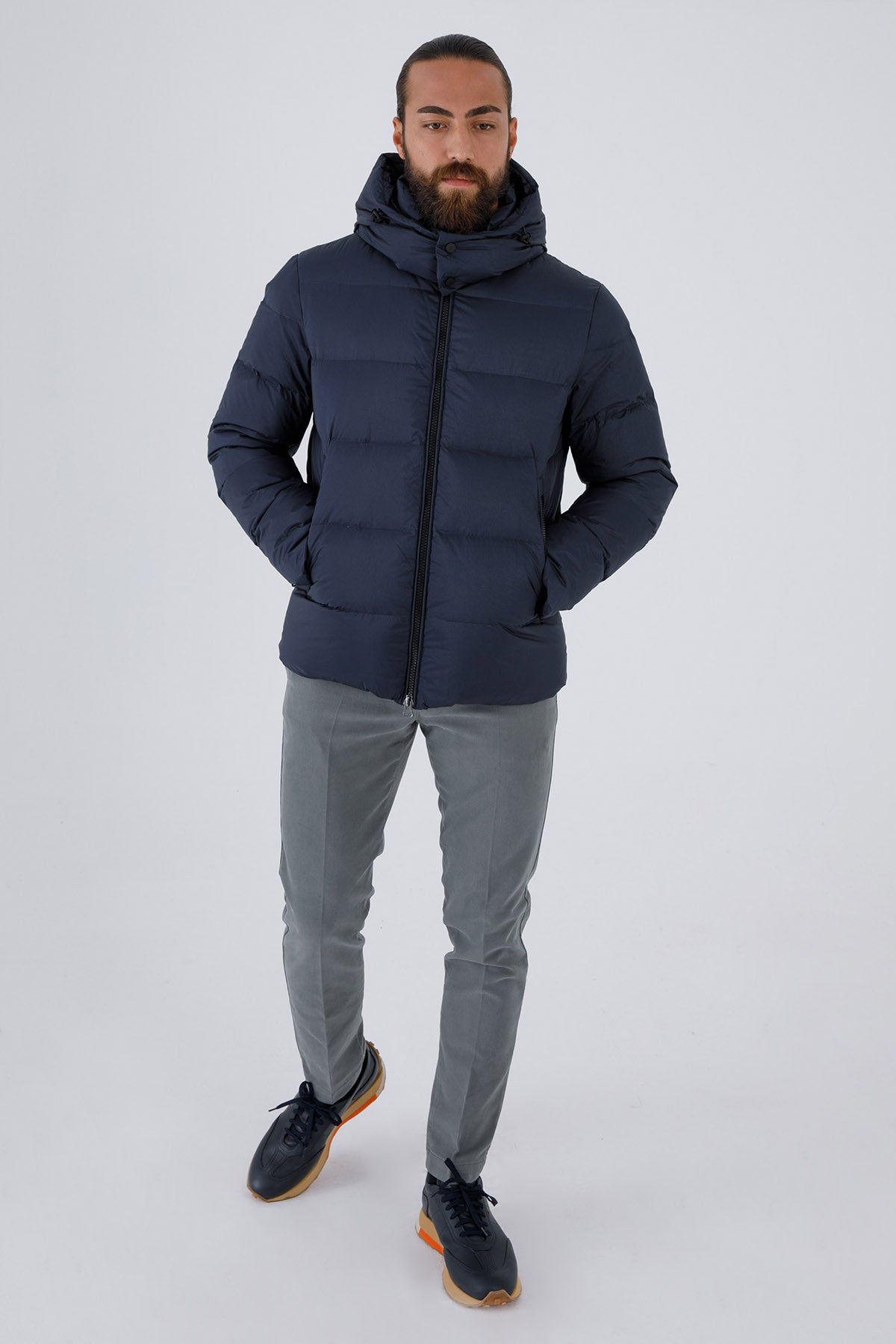 Hetrego Eddie Kapüşonlu Puffer Mont-Libas Trendy Fashion Store