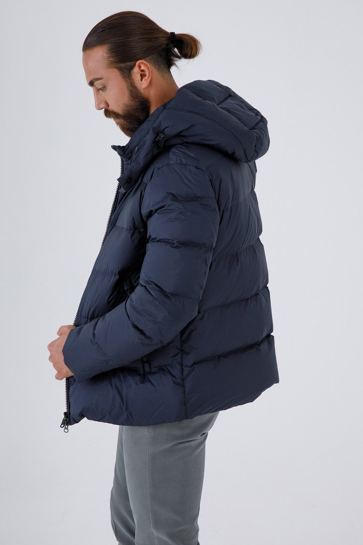 Hetrego Eddie Kapüşonlu Puffer Mont-Libas Trendy Fashion Store