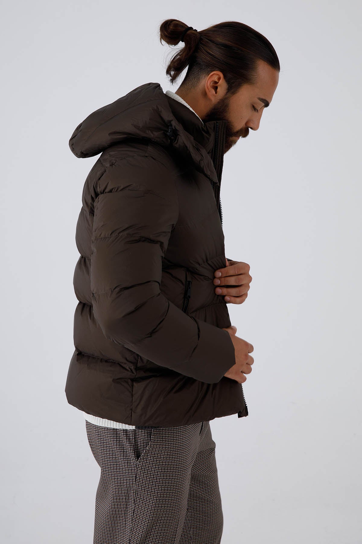 Hetrego Eddie Kapüşonlu Puffer Mont-Libas Trendy Fashion Store