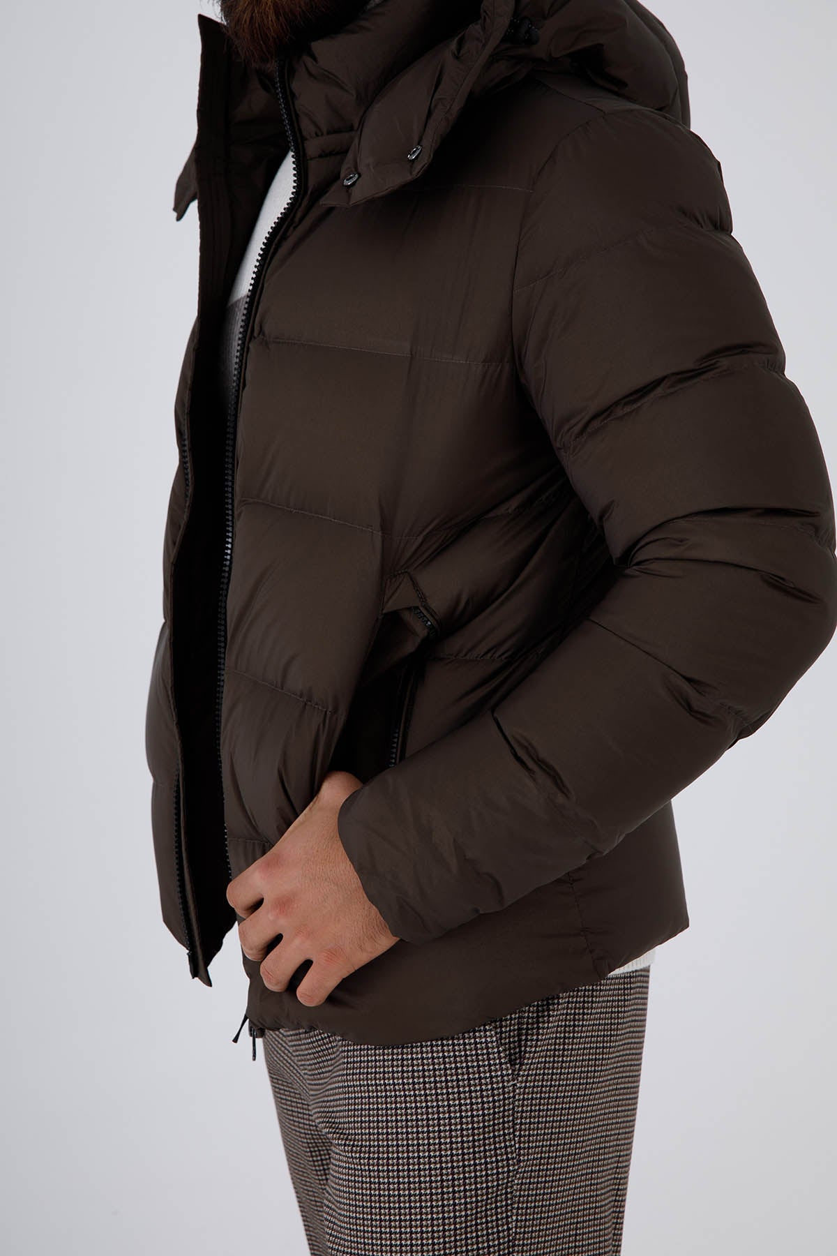 Hetrego Eddie Kapüşonlu Puffer Mont-Libas Trendy Fashion Store