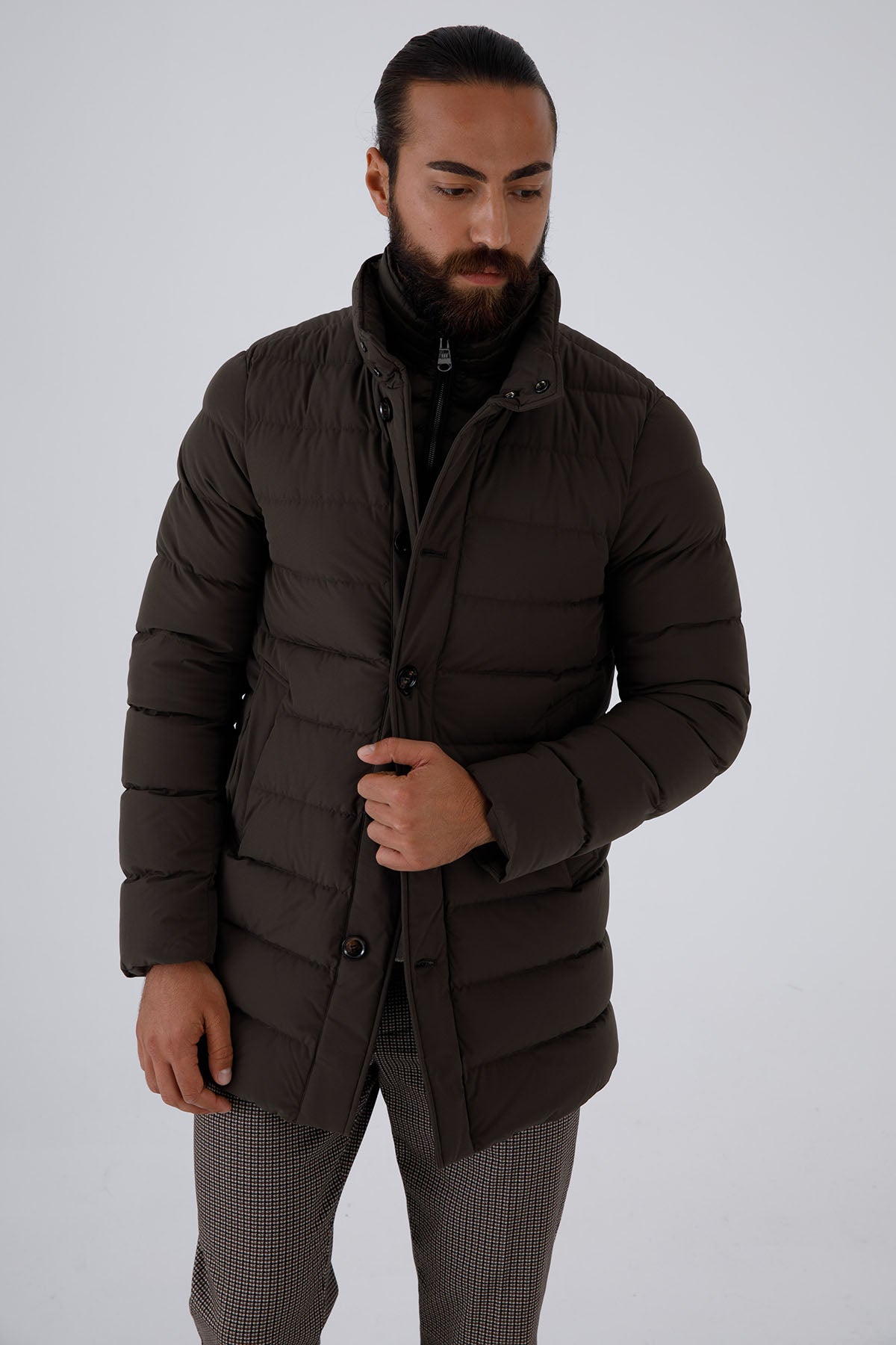 Hetrego Urban Demonte İç Yelekli Puffer Mont-Libas Trendy Fashion Store