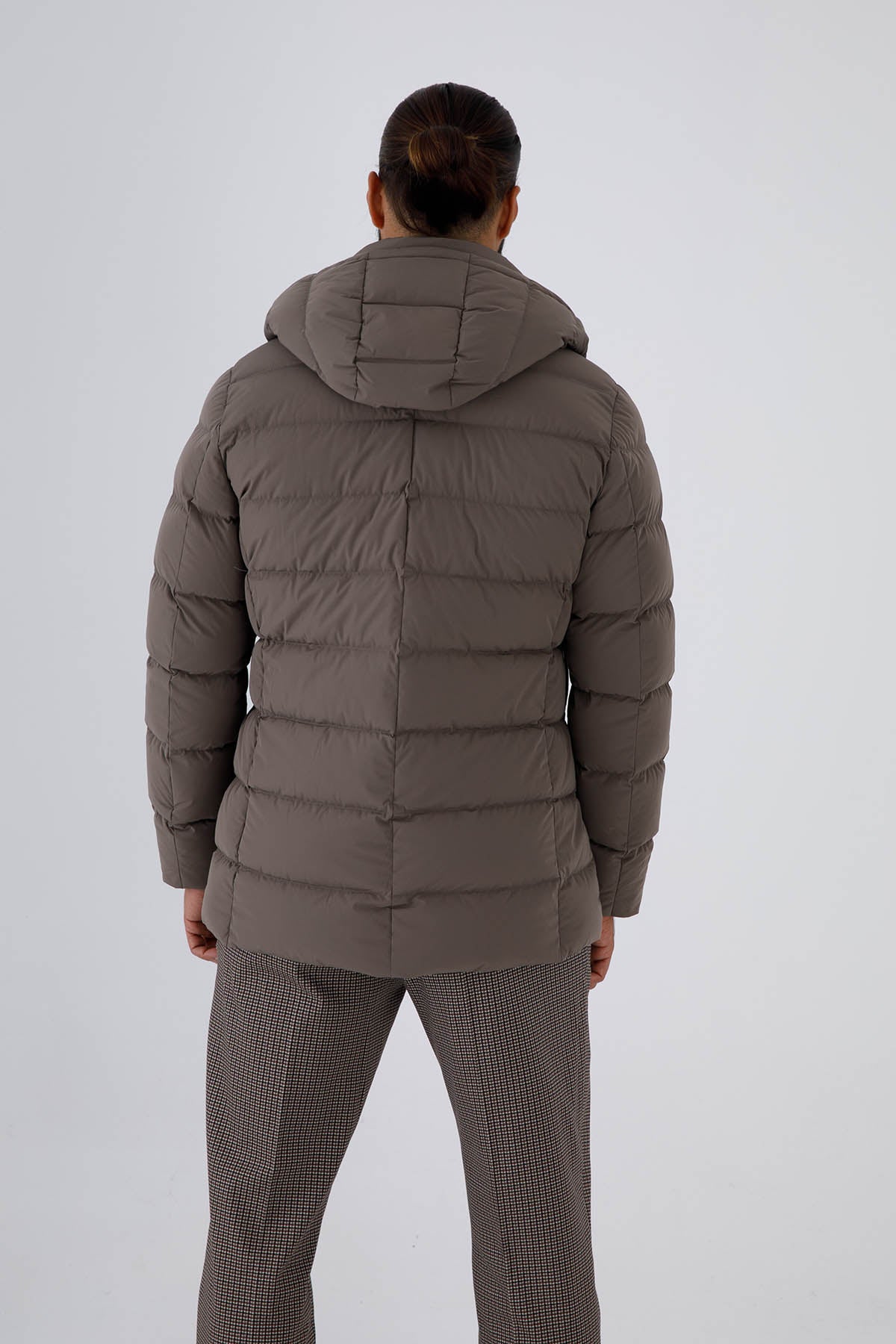 Hetrego Benjamin Kapüşonlu Kruvaze Puffer Mont-Libas Trendy Fashion Store