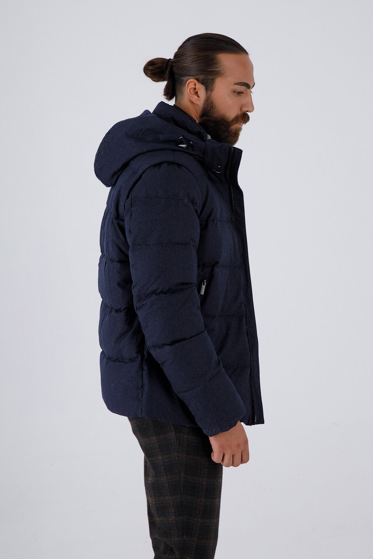 Hetrego Brian Demonte Kollu Puffer Mont-Libas Trendy Fashion Store