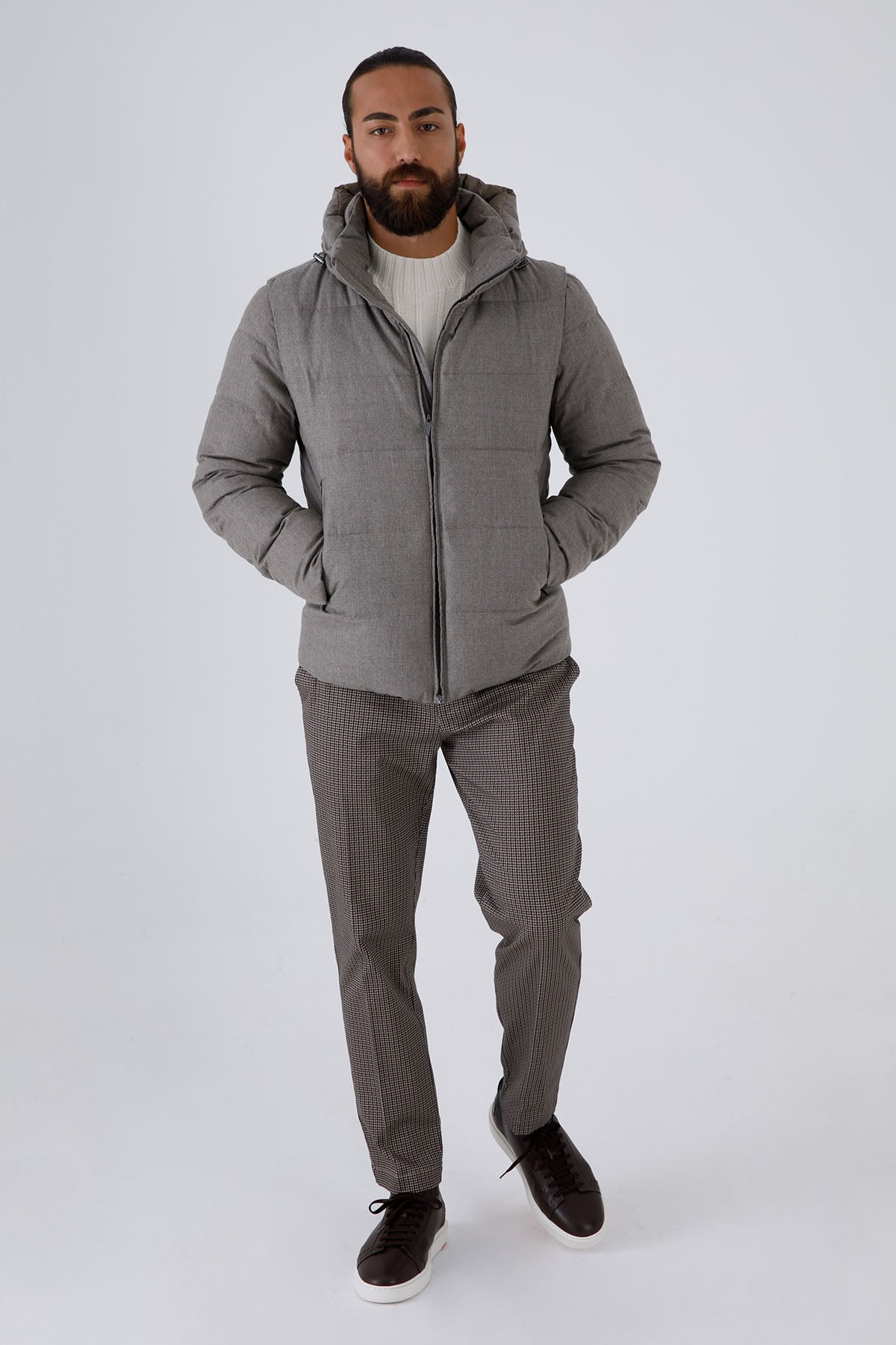 Hetrego Brian Demonte Kollu Puffer Mont-Libas Trendy Fashion Store