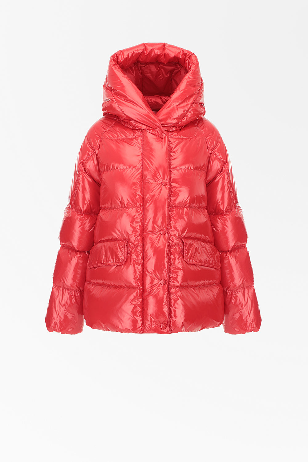 Hetrego Cyrene Parlak Puffer Mont-Libas Trendy Fashion Store