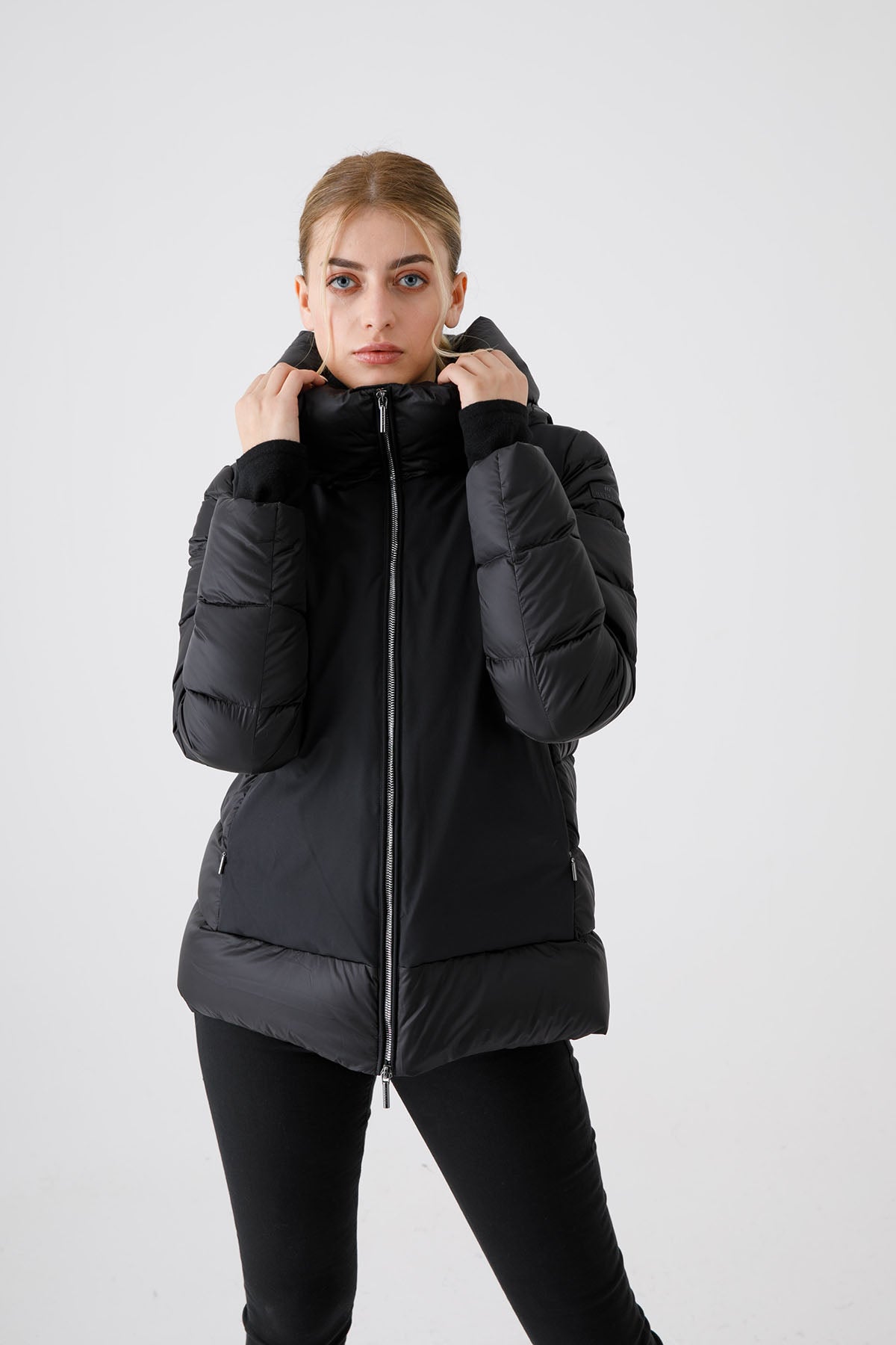 Hetrego Judie Puffer Kombinasyonlu Tekno Streç Mont-Libas Trendy Fashion Store