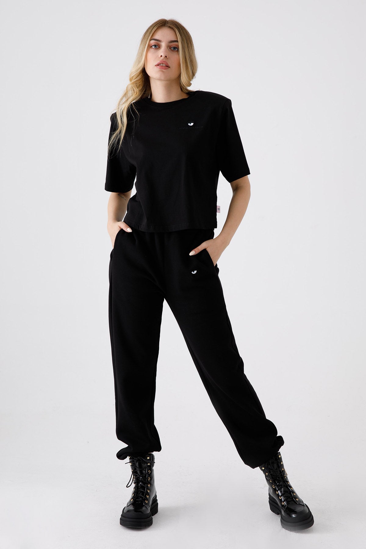 Chiara Ferragni Logolu Yüksek Bel Eşofman Altı-Libas Trendy Fashion Store