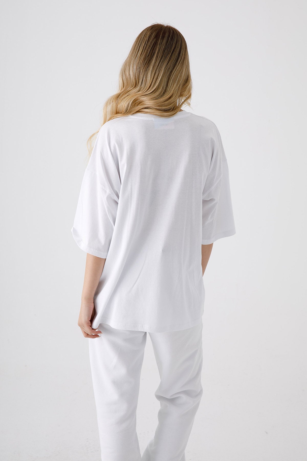 Chiara Ferragni Winking Eye Geniş Kesim T-shirt-Libas Trendy Fashion Store