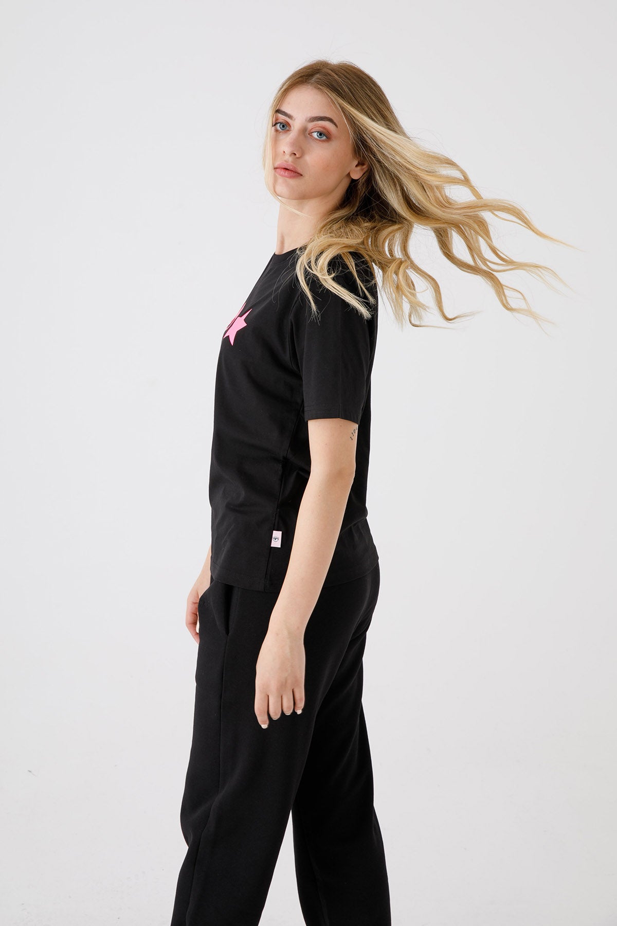 Chiara Ferragni Winking Eye T-shirt-Libas Trendy Fashion Store