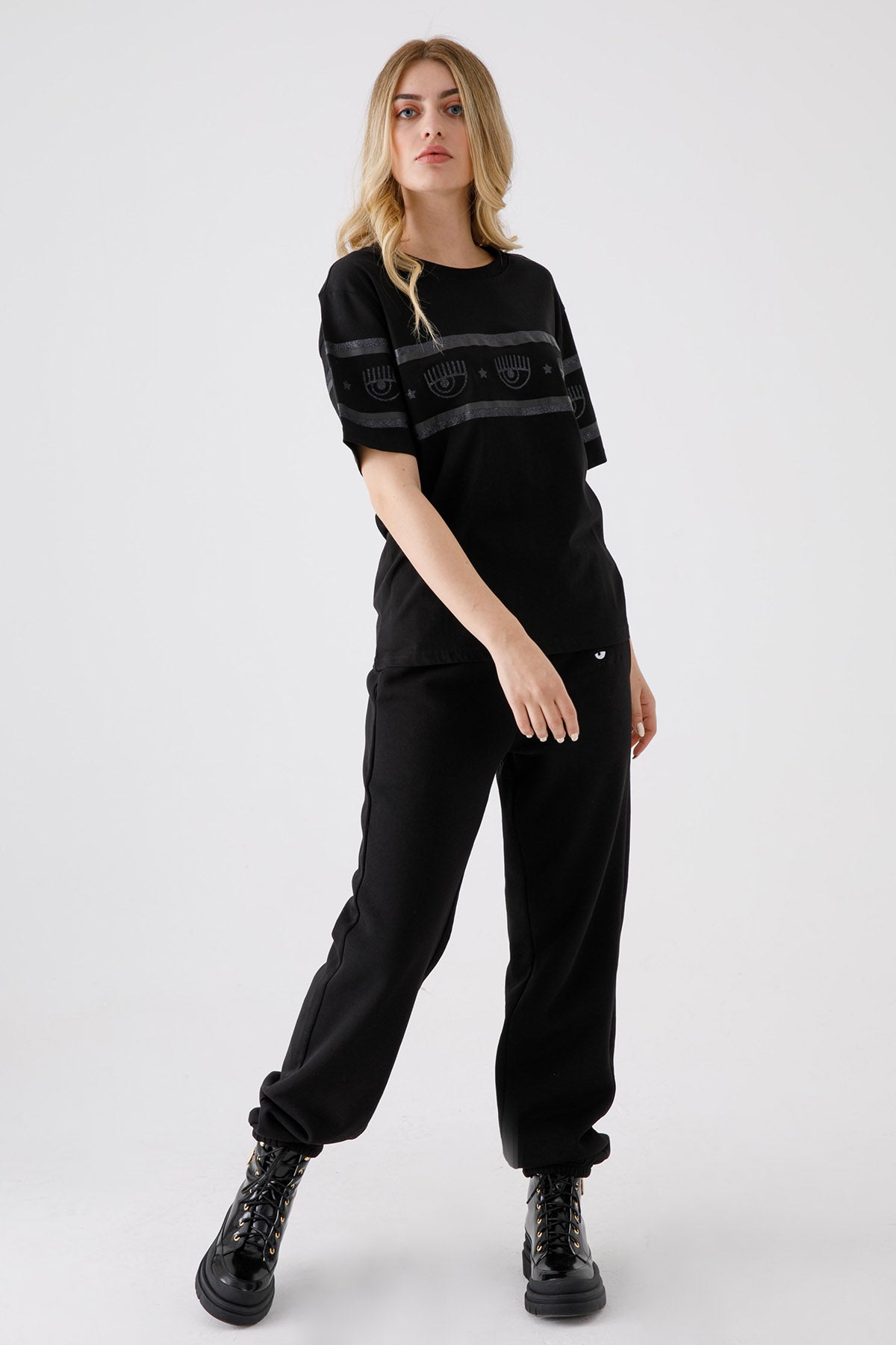 Chiara Ferragni Winking Eye T-shirt-Libas Trendy Fashion Store