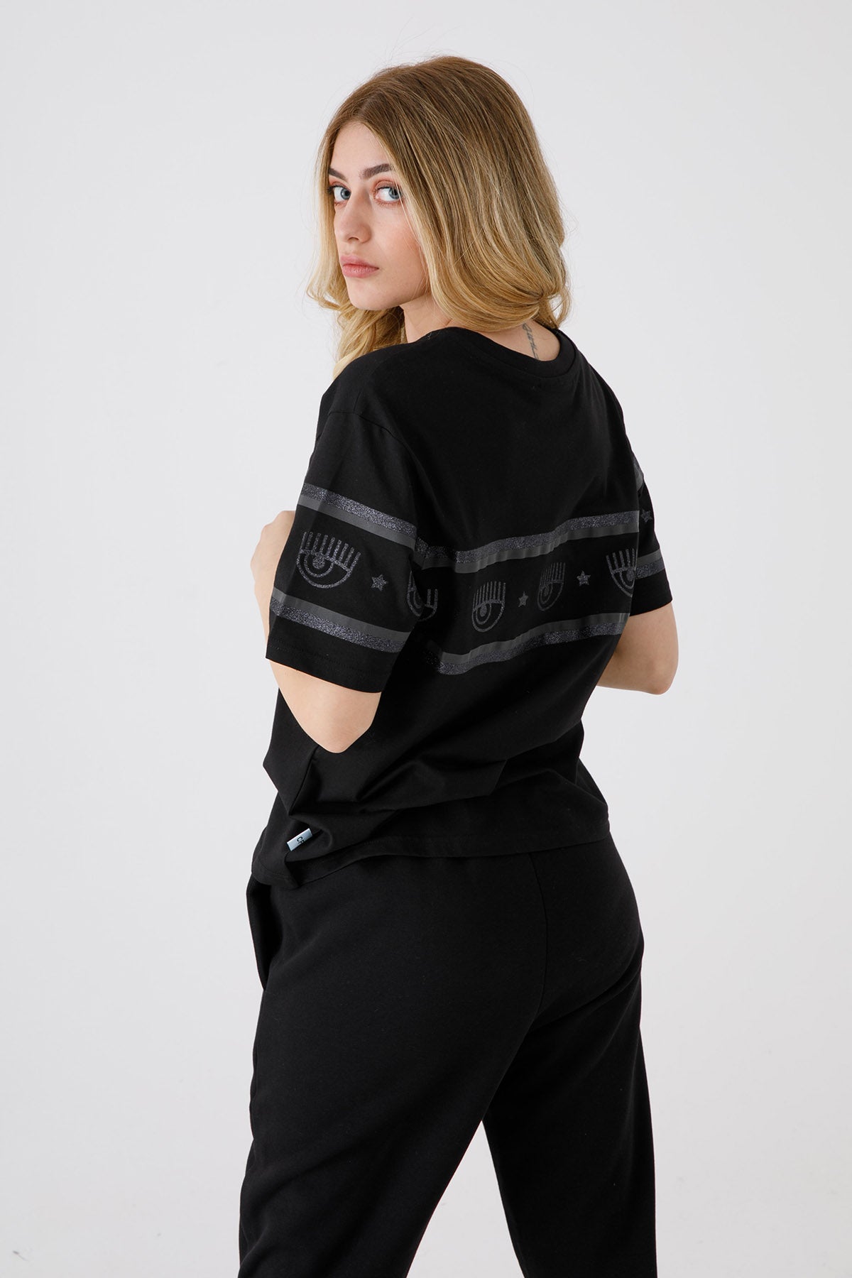 Chiara Ferragni Winking Eye T-shirt-Libas Trendy Fashion Store