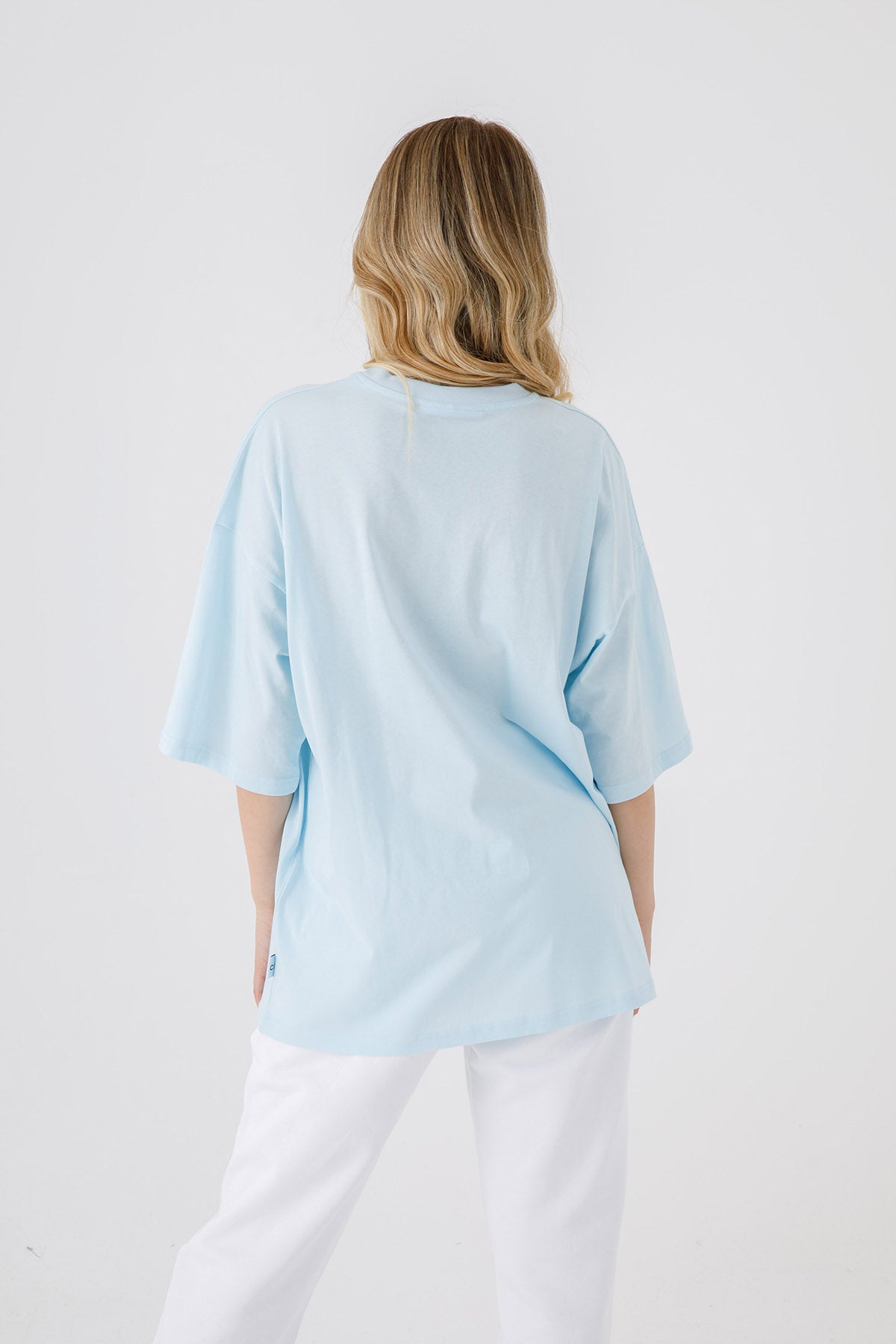 Chiara Ferragni Winking Eye Geniş Kesim T-shirt-Libas Trendy Fashion Store