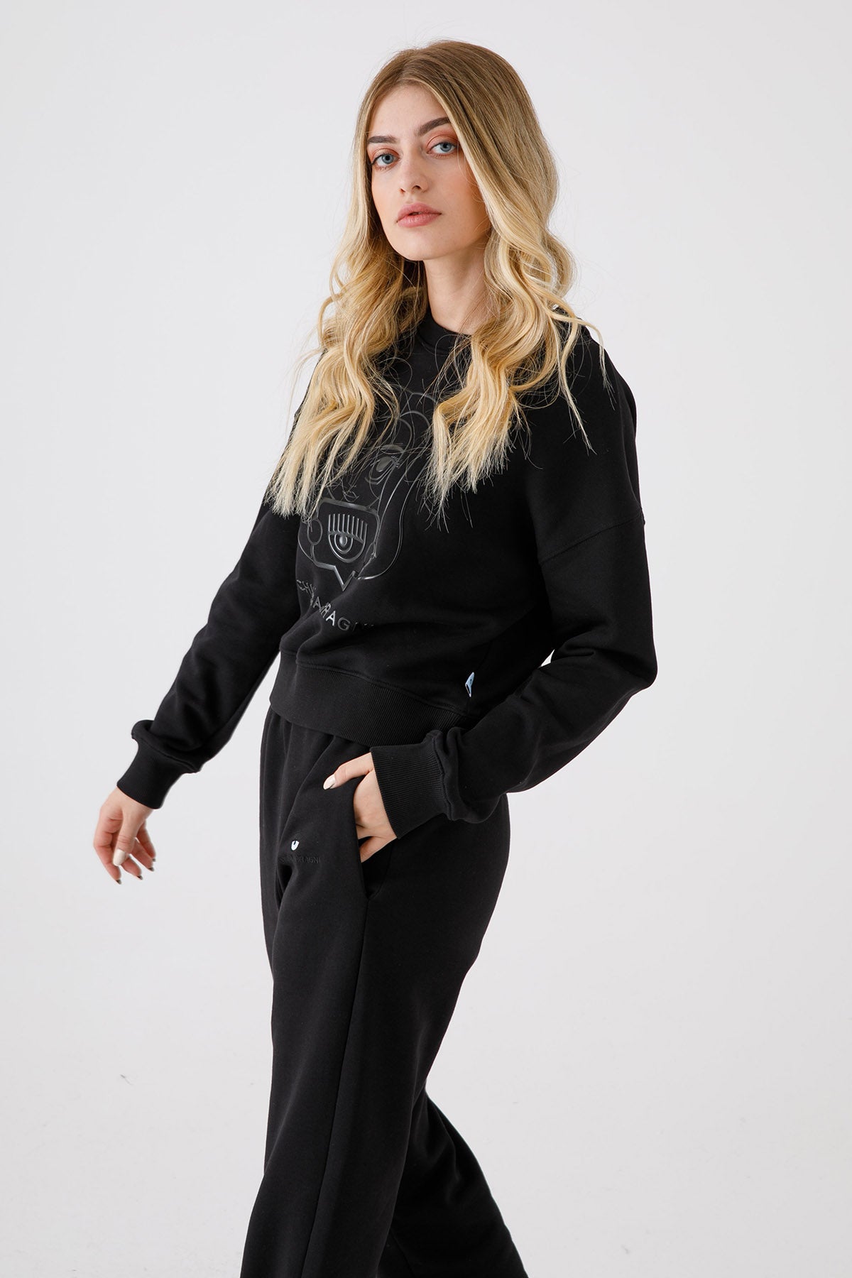 Chiara Ferragni Maskot Logolu Sweatshirt-Libas Trendy Fashion Store