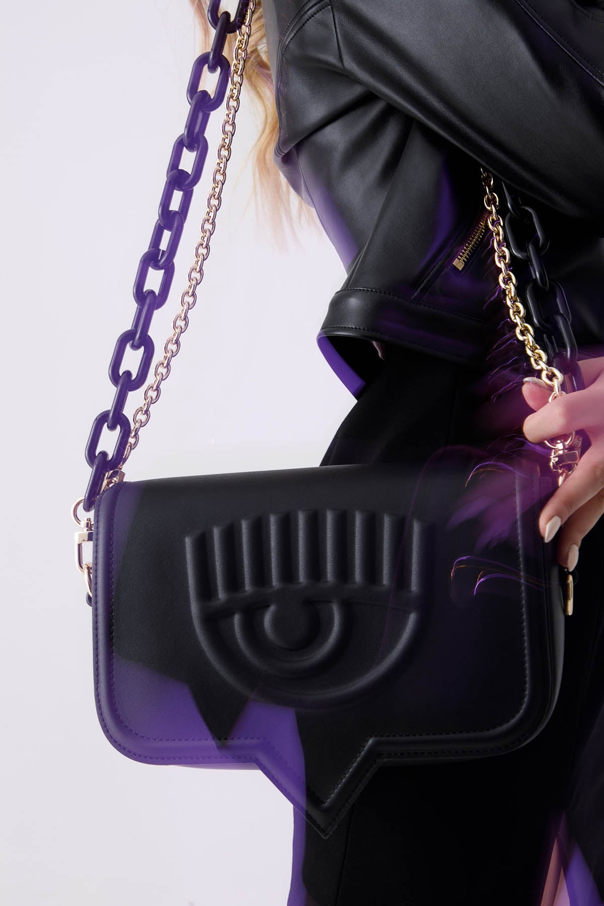 Chiara Ferragni Zincir Askılı Winking Eye Çanta-Libas Trendy Fashion Store