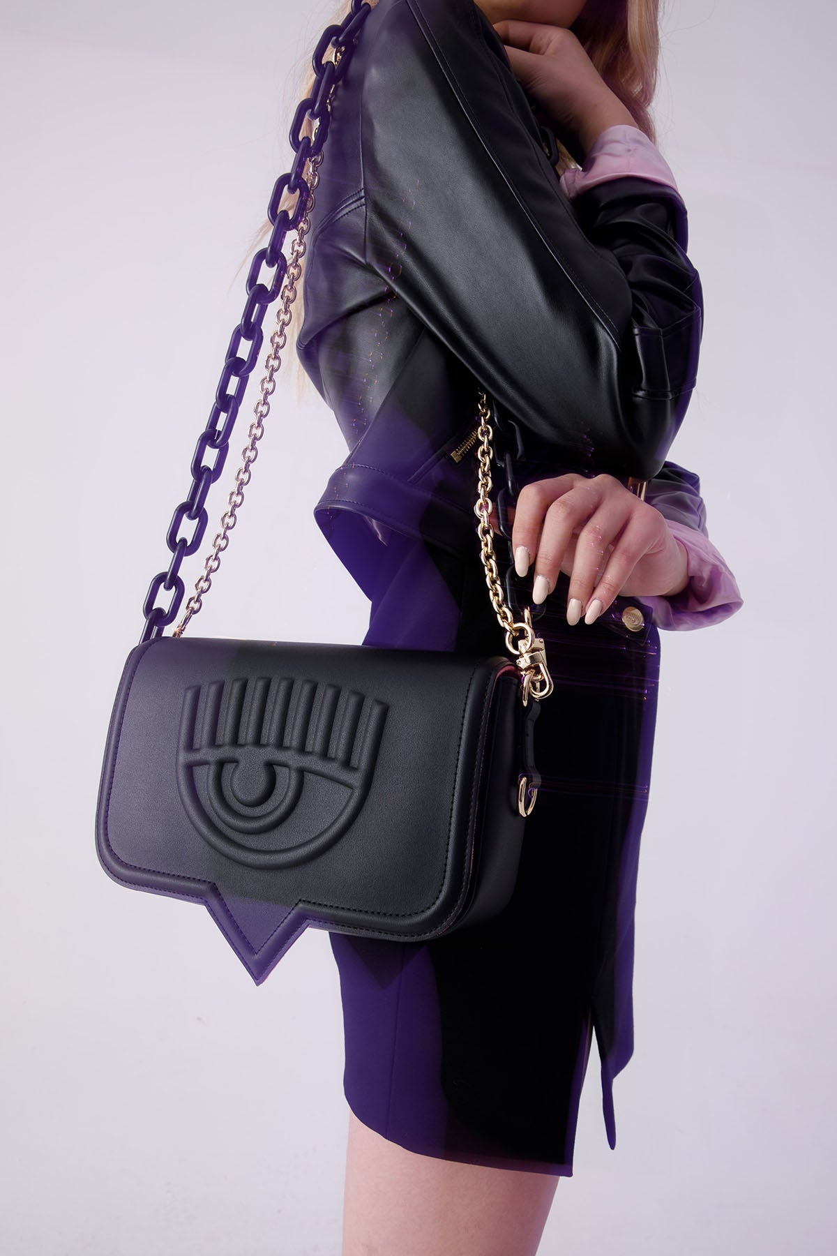 Chiara Ferragni Zincir Askılı Winking Eye Çanta-Libas Trendy Fashion Store