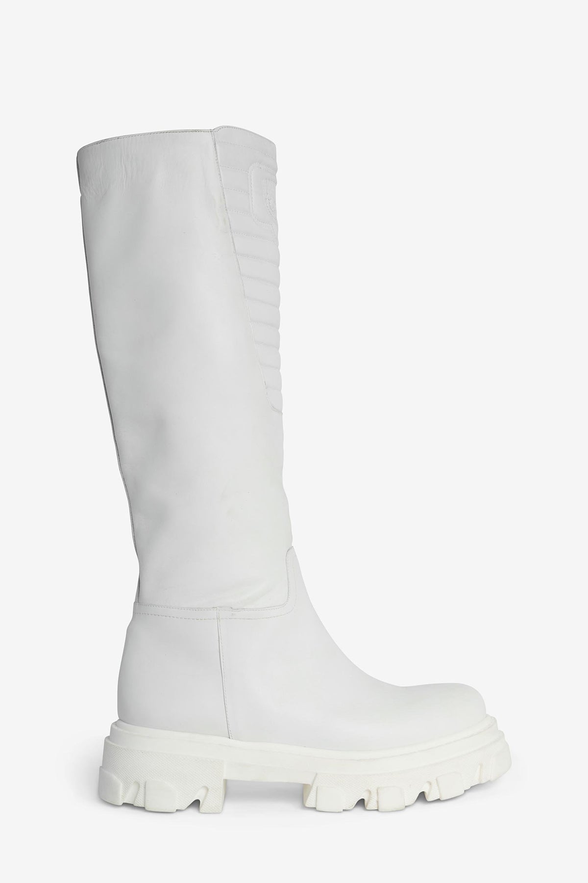 Chiara Ferragni Logolu Deri Çizme-Libas Trendy Fashion Store