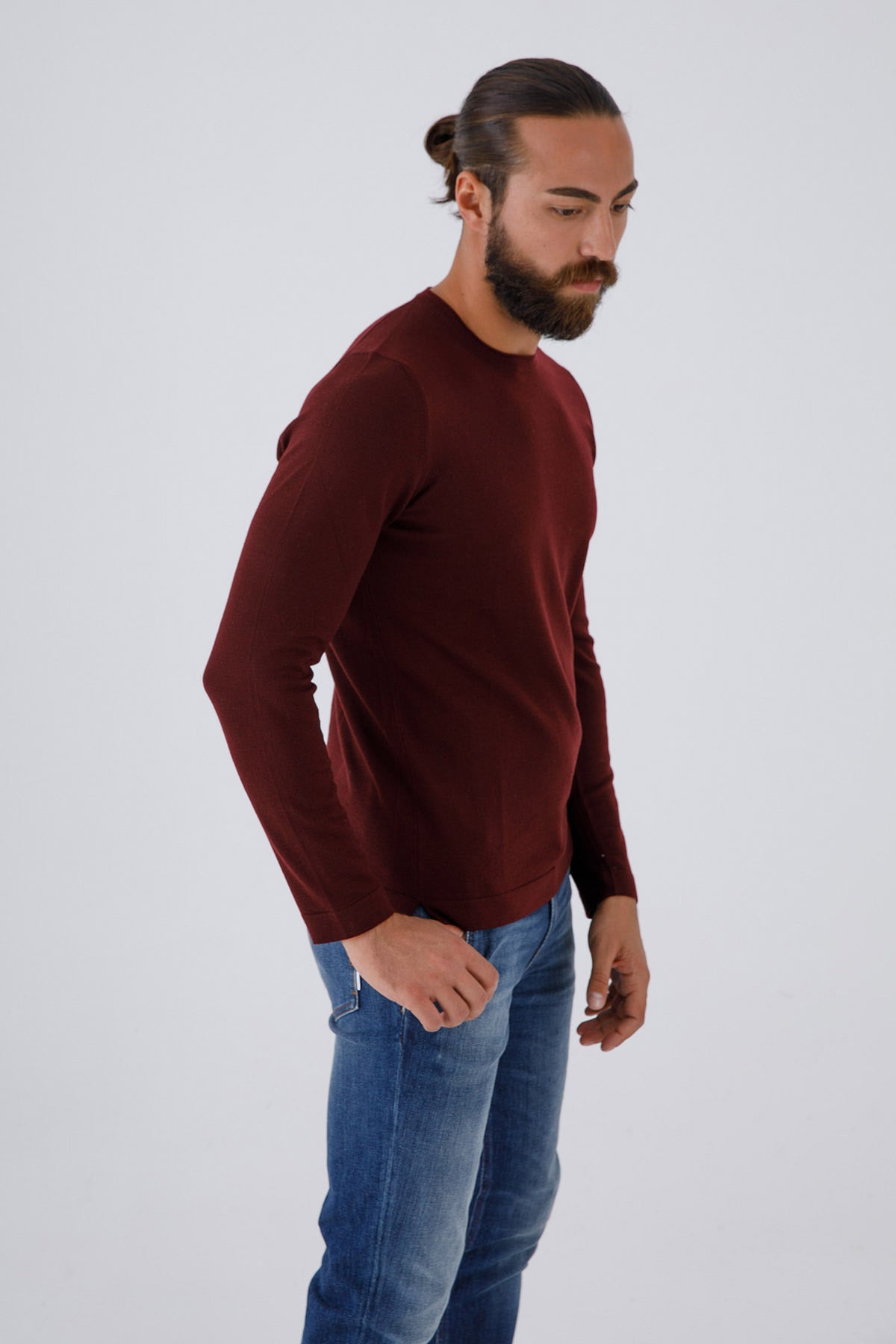 Gran Sasso İnce Örgü Yün Triko-Libas Trendy Fashion Store