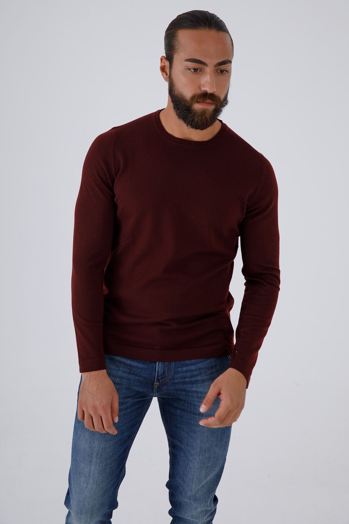 Gran Sasso İnce Örgü Yün Triko-Libas Trendy Fashion Store