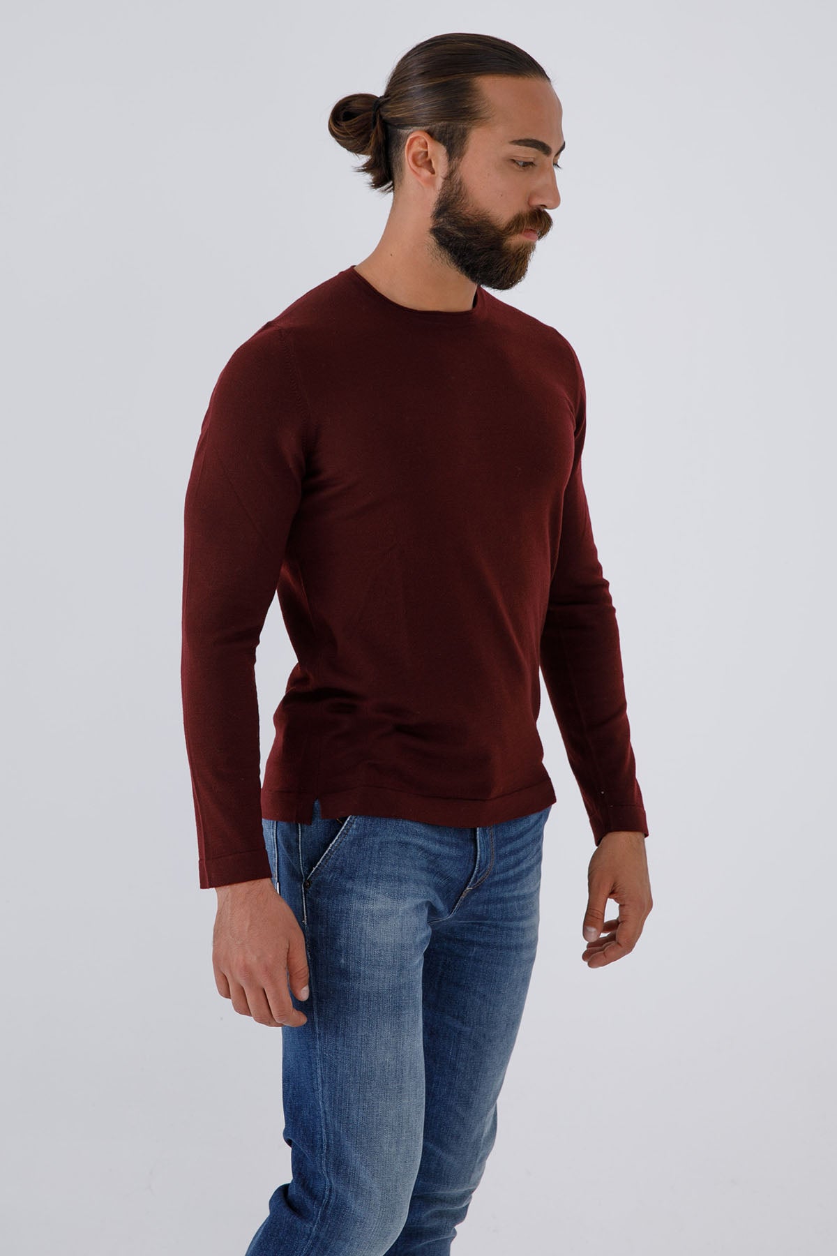 Gran Sasso İnce Örgü Yün Triko-Libas Trendy Fashion Store