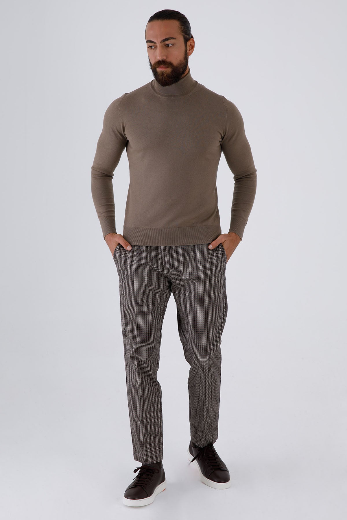 Manuel Ritz Kemerli Beli Lastikli Pantolon-Libas Trendy Fashion Store