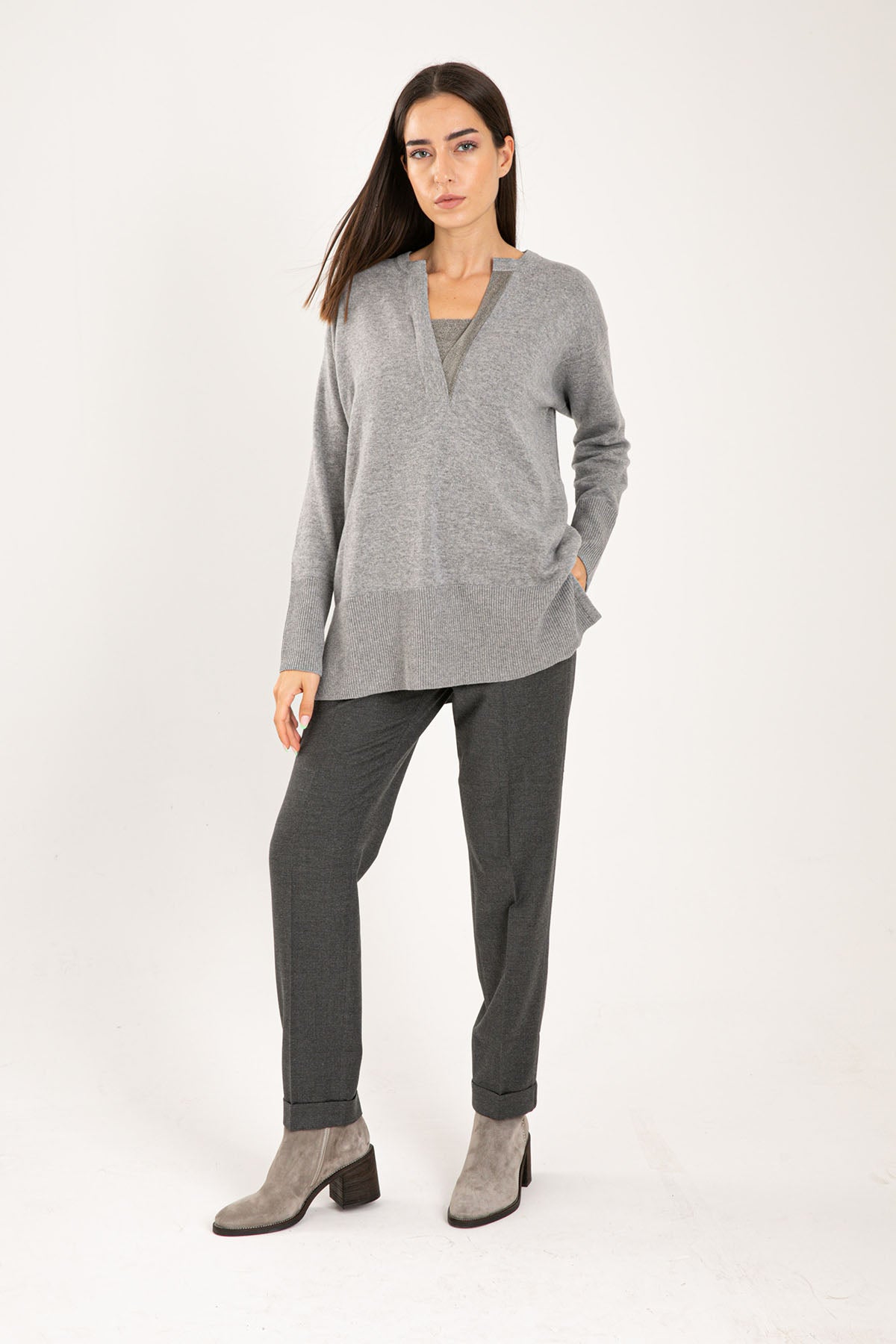 Tonet İpek Ve Kaşmirli Yün Triko-Libas Trendy Fashion Store