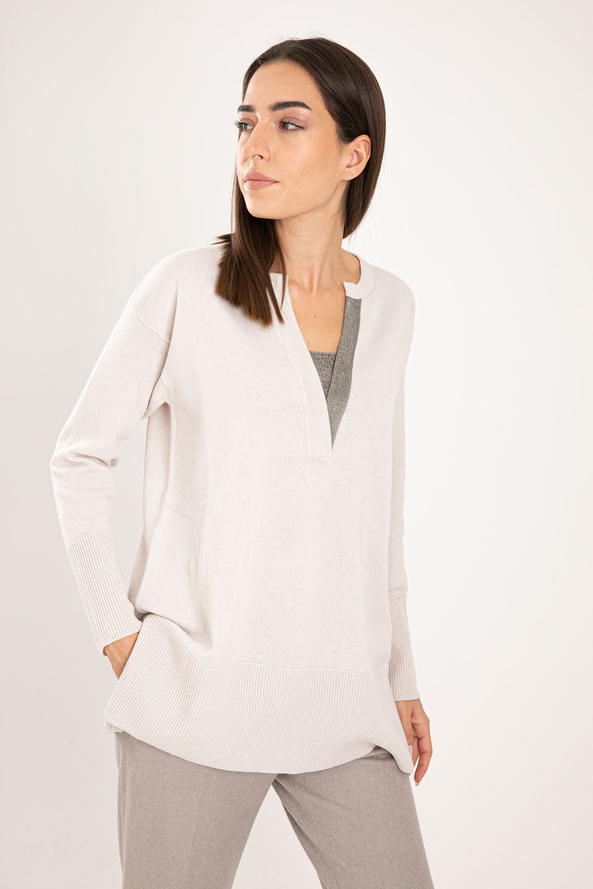 Tonet İpek Ve Kaşmirli Yün Triko-Libas Trendy Fashion Store