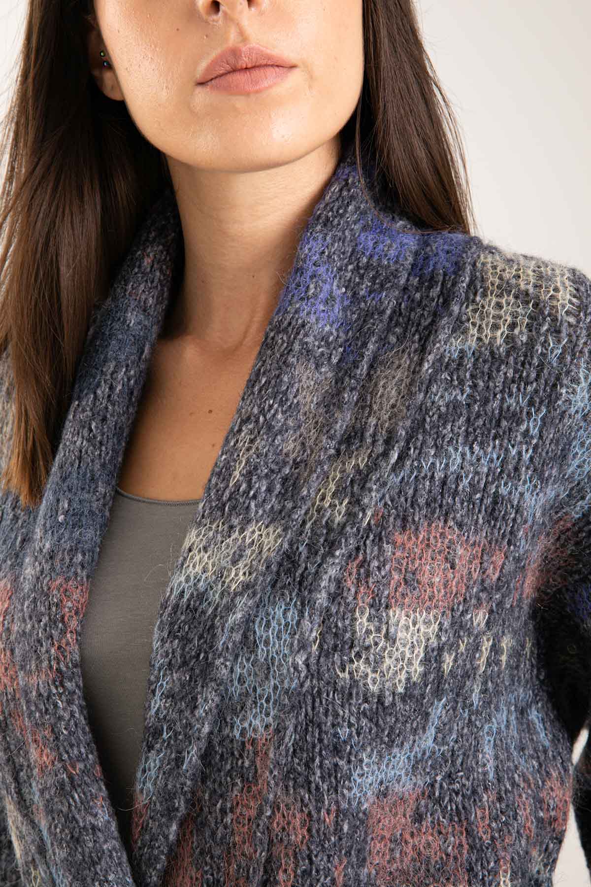 Tonet Belden Kuşaklı Kaşmirli Yün Ceket-Libas Trendy Fashion Store