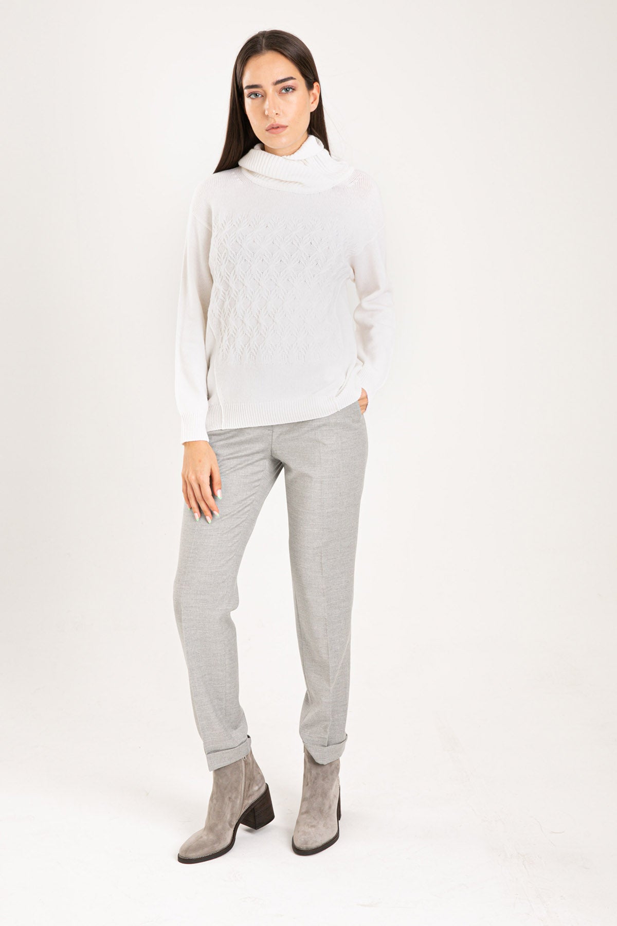 Tonet Balıkçı Yaka Kaşmir Triko-Libas Trendy Fashion Store