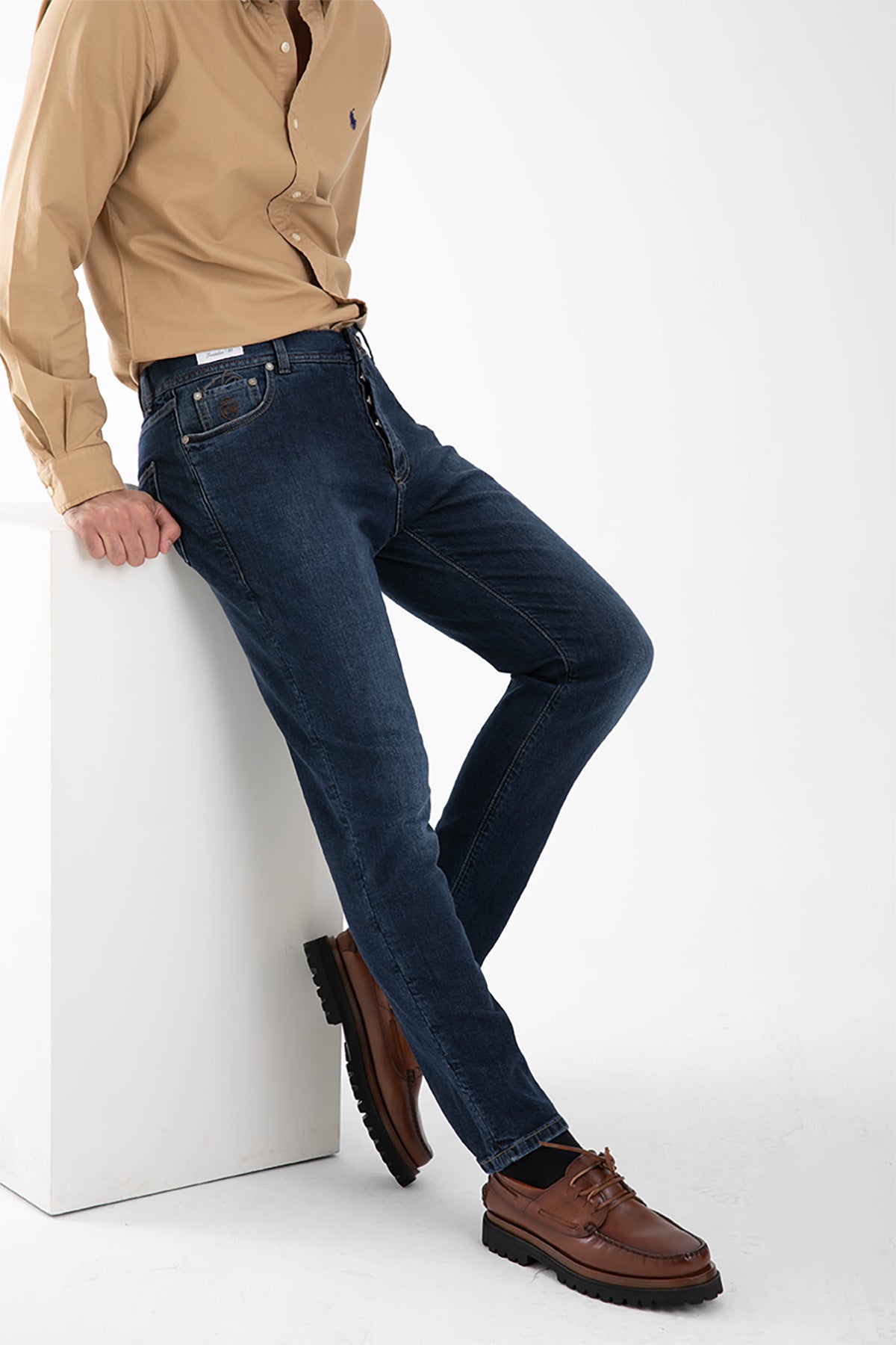 Richard J. Brown Hanoi Yüksek Bel Slim Regular Fit Jeans-Libas Trendy Fashion Store