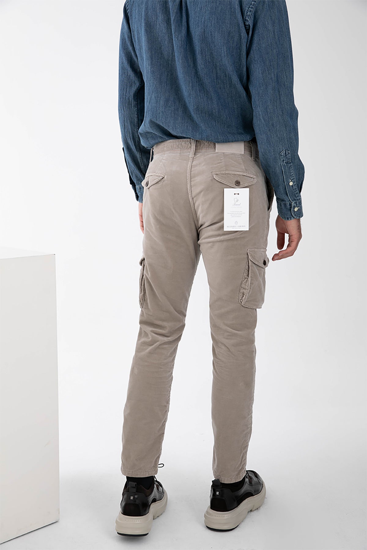 Richard J. Brown Nairobi Slim Regular Kargo Pantolon-Libas Trendy Fashion Store