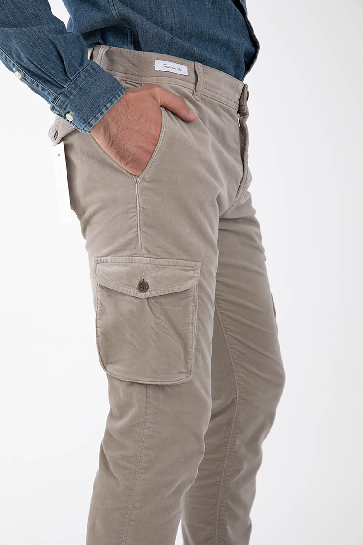 Richard J. Brown Nairobi Slim Regular Kargo Pantolon-Libas Trendy Fashion Store