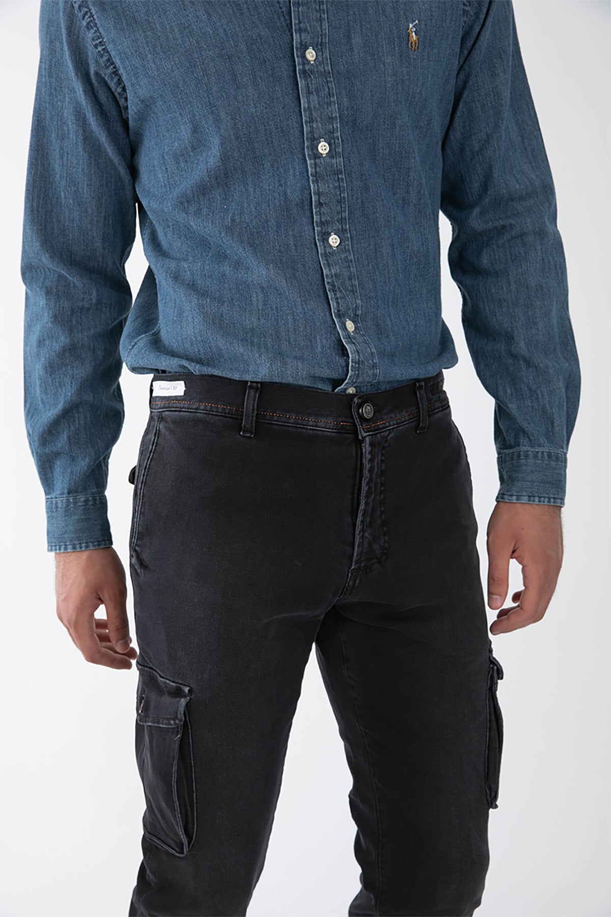 Richard J. Brown Nairobi Slim Regular Kargo Jean Pantolon-Libas Trendy Fashion Store