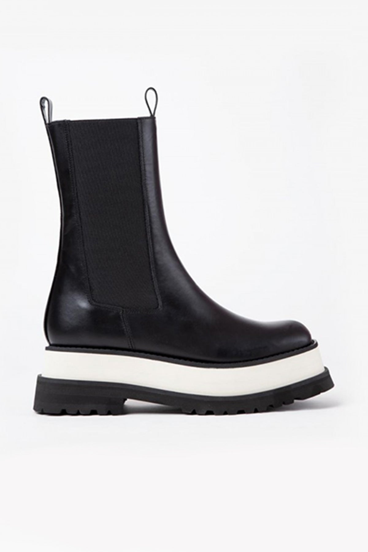 Paloma Barcelo Clea Küt Burun Lastikli Deri Bot-Libas Trendy Fashion Store