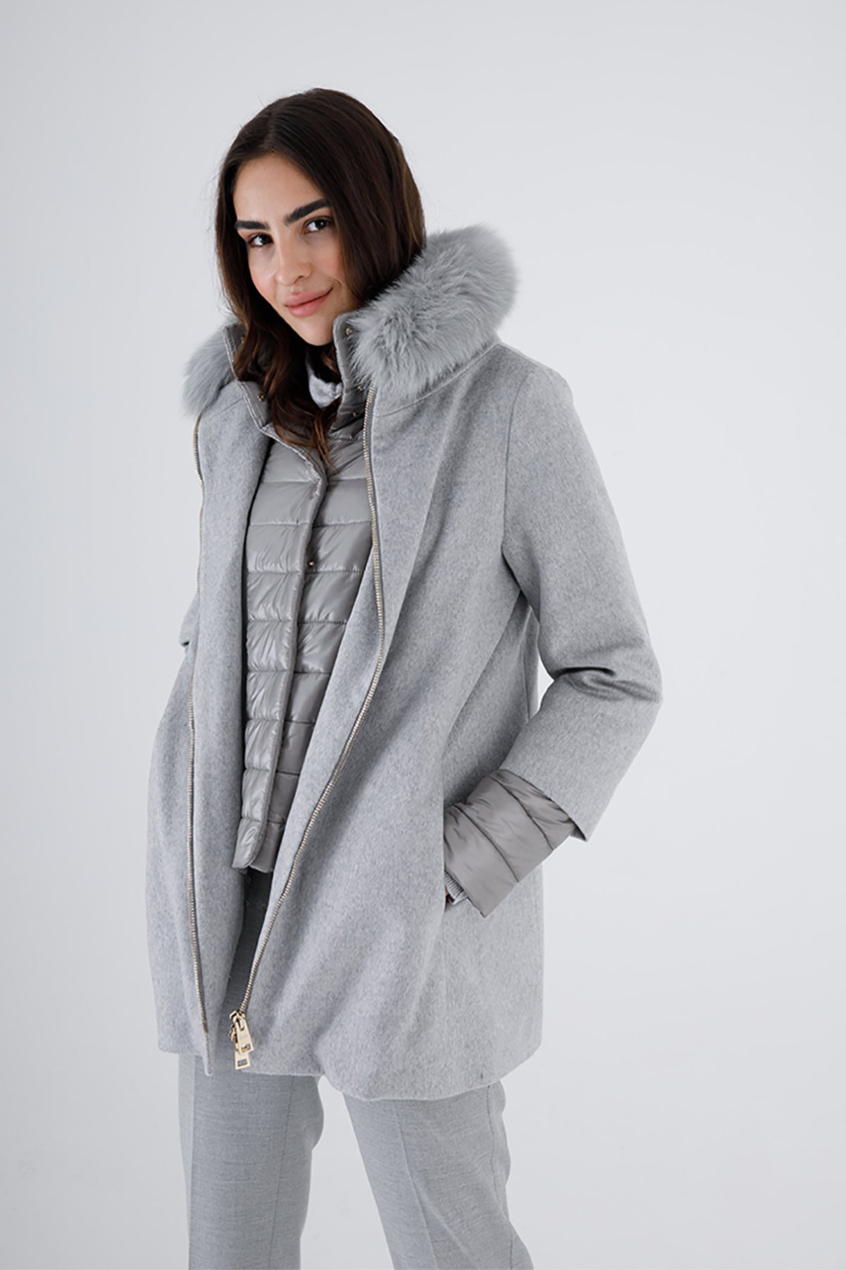 Herno Kaşmir Manto-Libas Trendy Fashion Store