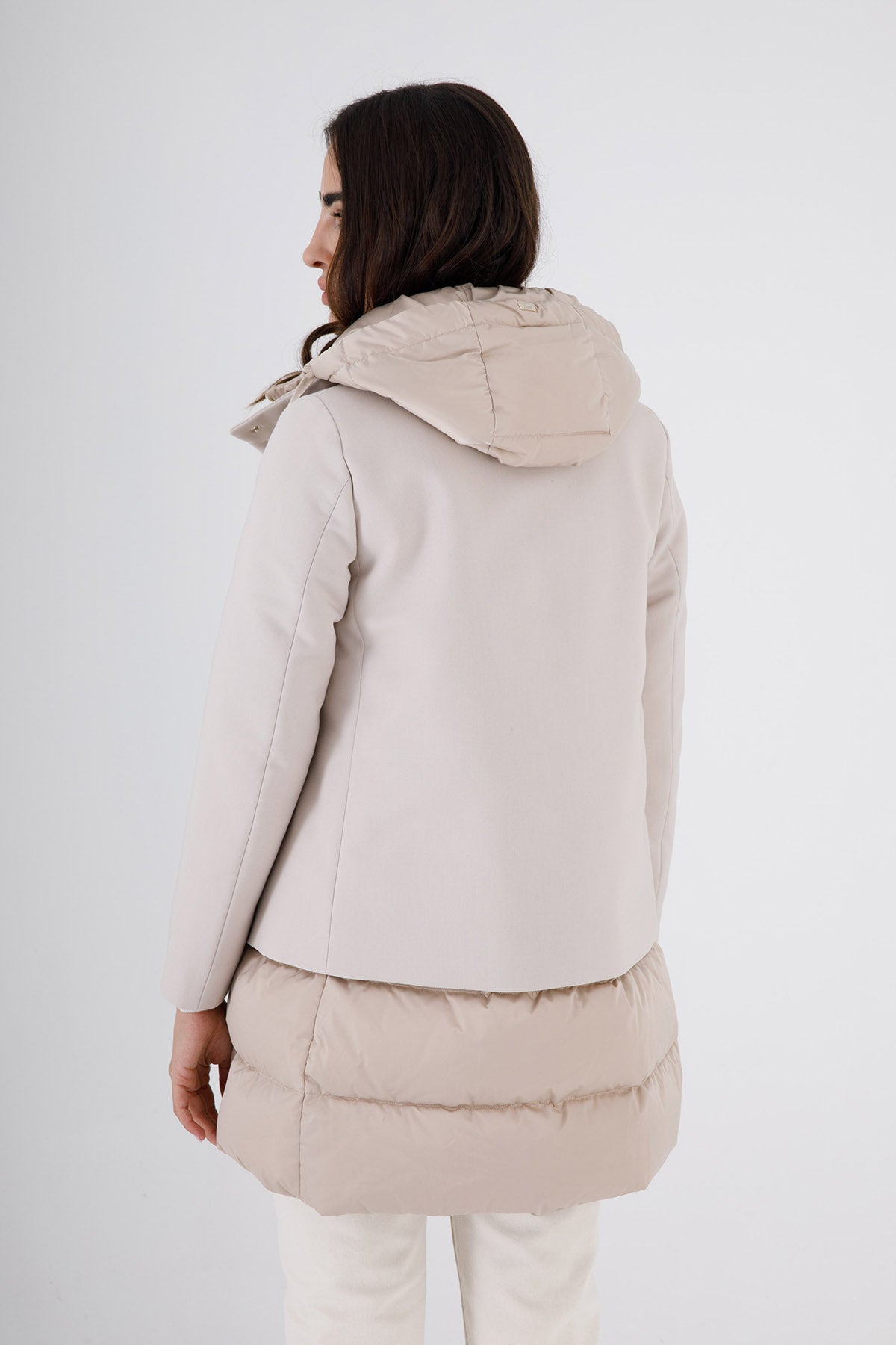 Herno Puffer Kombinasyonlu Kaban-Libas Trendy Fashion Store