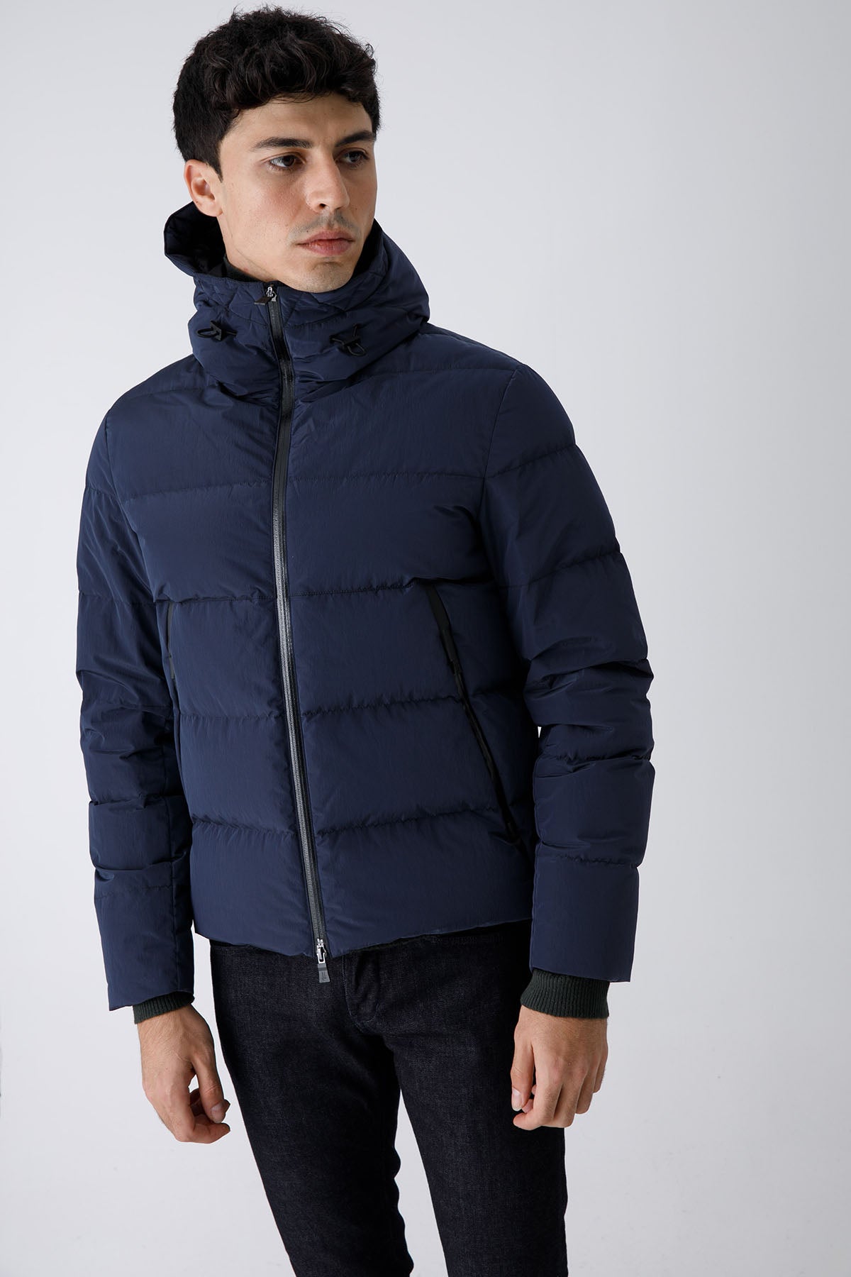 Herno Laminar Kapüşonlu Puffer Mont-Libas Trendy Fashion Store