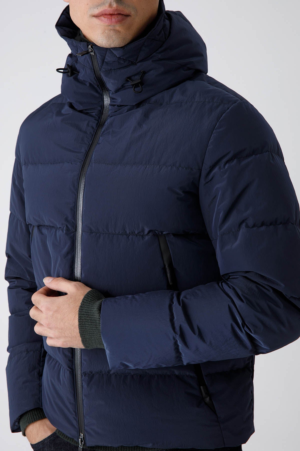 Herno Laminar Kapüşonlu Puffer Mont-Libas Trendy Fashion Store