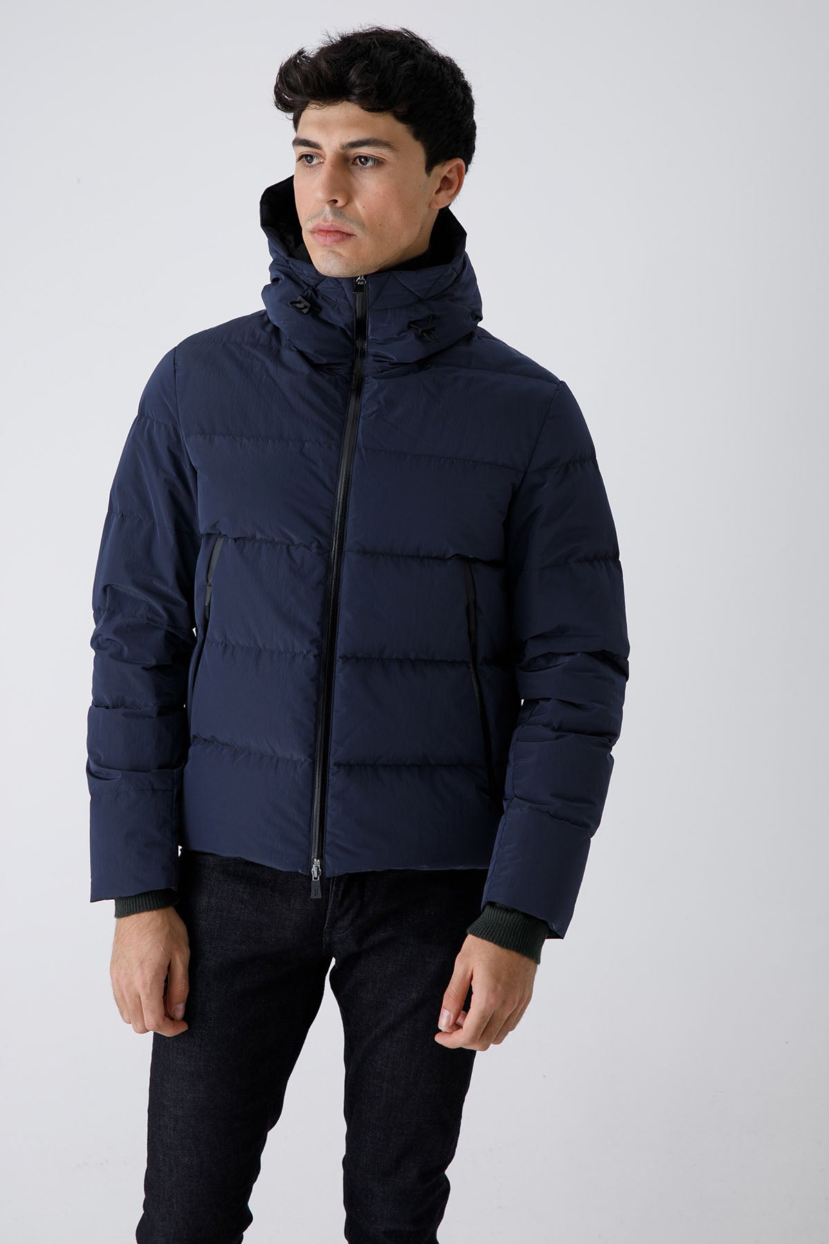 Herno Laminar Kapüşonlu Puffer Mont-Libas Trendy Fashion Store