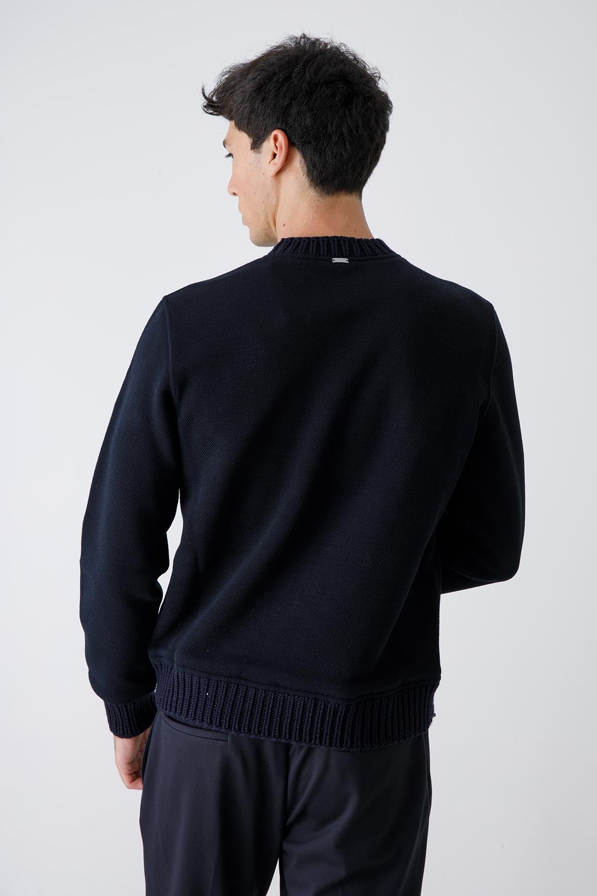 Herno Örgü Yün Geniş Ribana Detaylı Triko-Libas Trendy Fashion Store