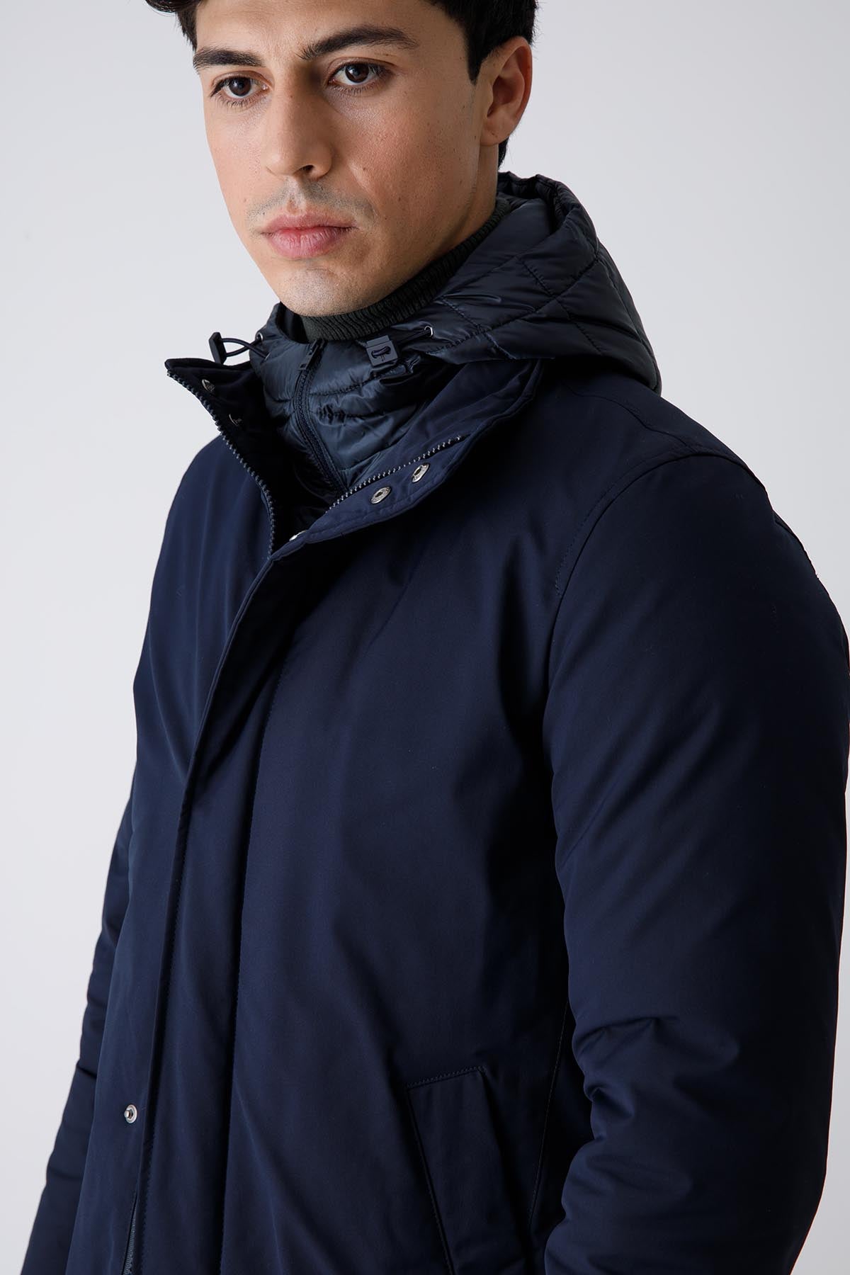 Herno Demonte İç Yelekli Kaban-Libas Trendy Fashion Store