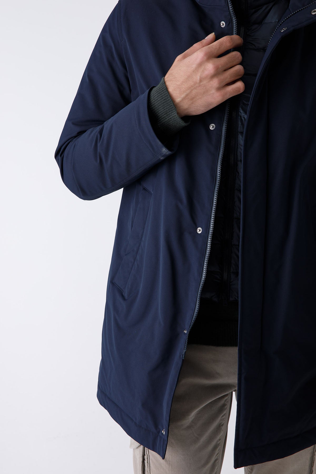 Herno Demonte İç Yelekli Kaban-Libas Trendy Fashion Store