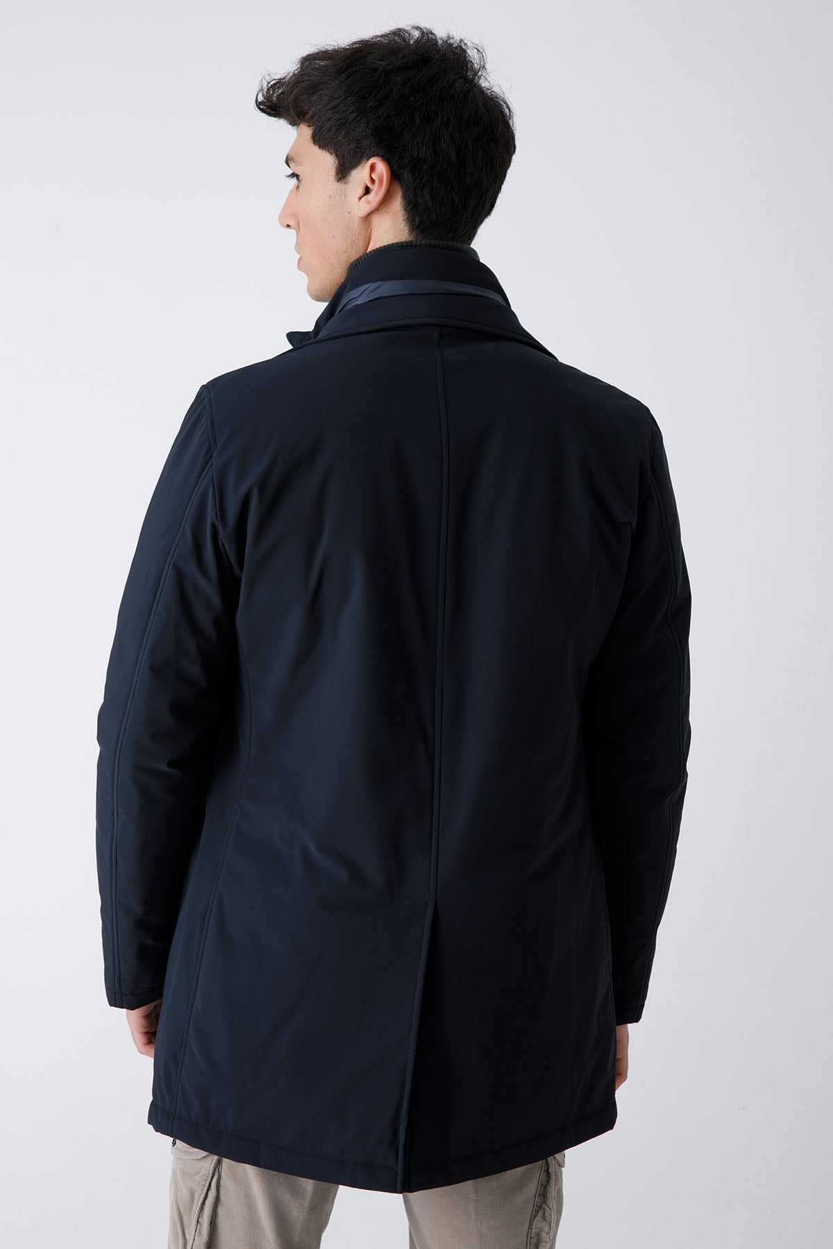 Herno Demonte İç Yelekli Kruvaze Kaban-Libas Trendy Fashion Store