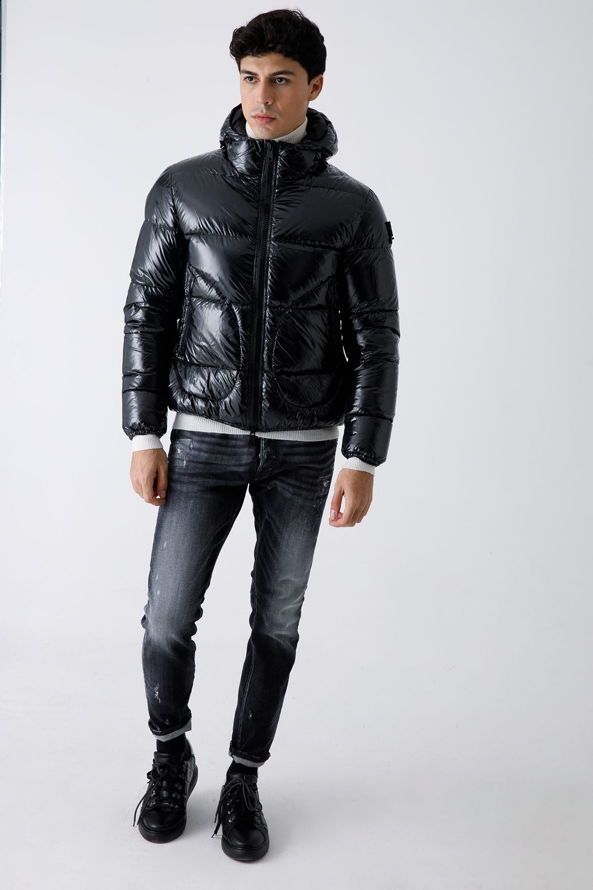 Herno Kapüşonlu Puffer Mont-Libas Trendy Fashion Store