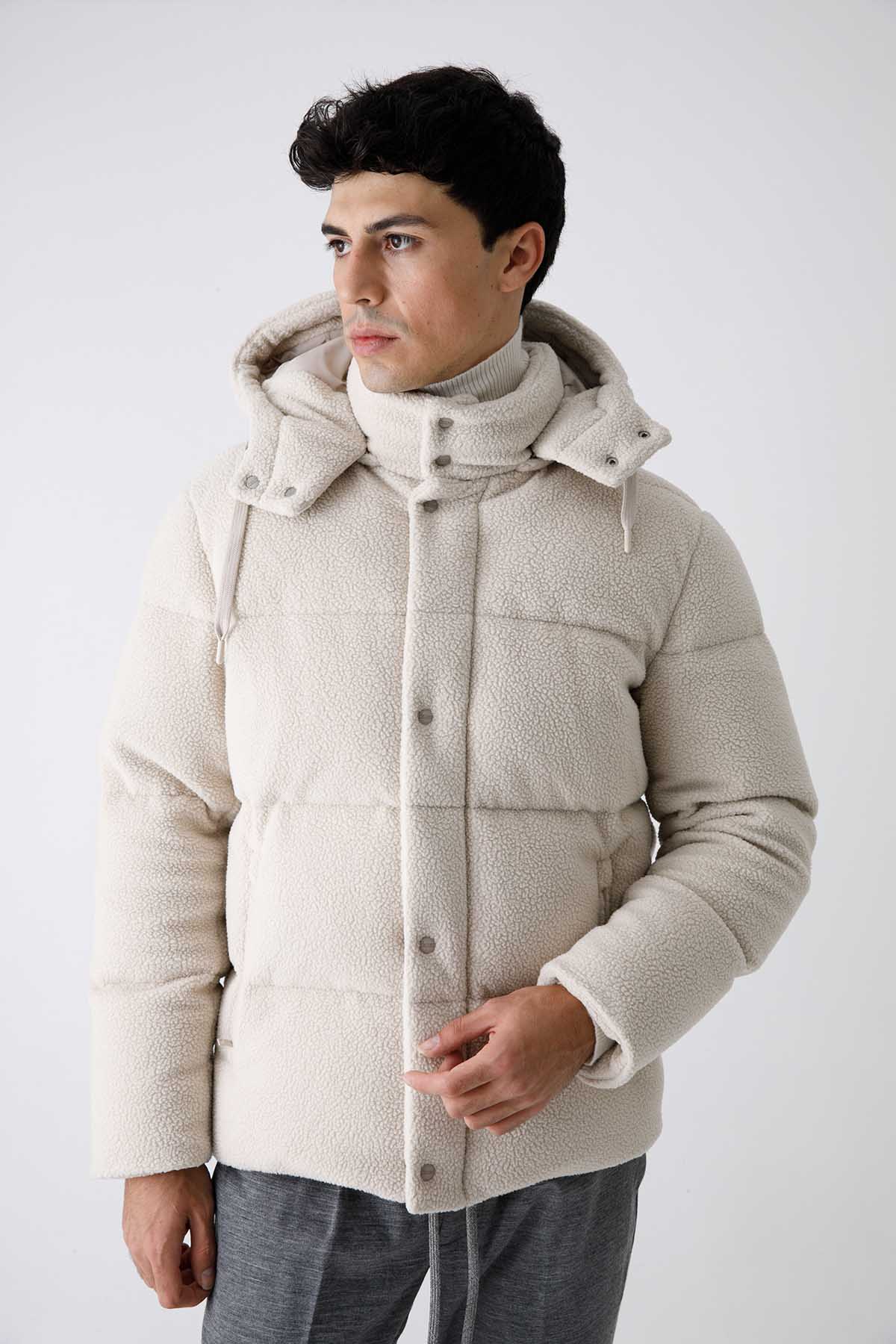 Herno Puffer Peluş Mont-Libas Trendy Fashion Store